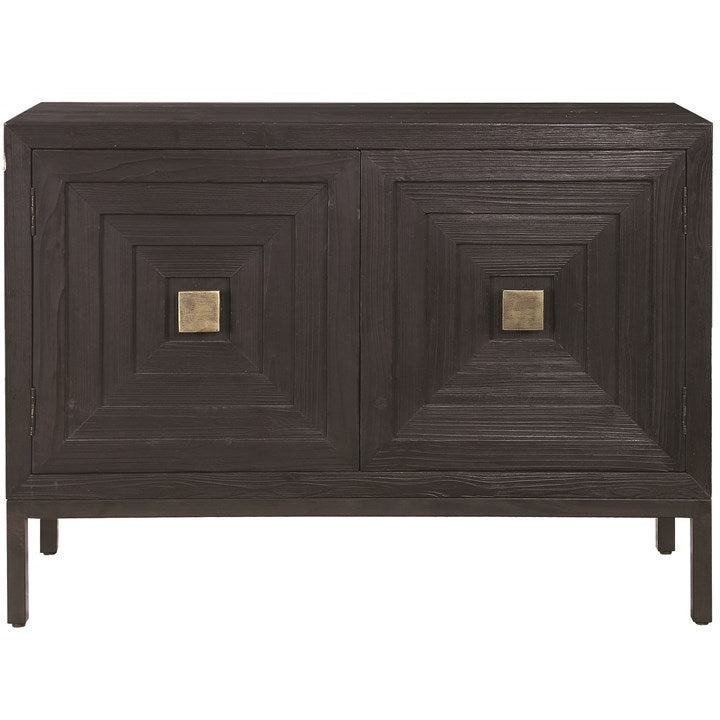 Uttermost Aiken Dark Ebony 2 Door Cabinet Chest