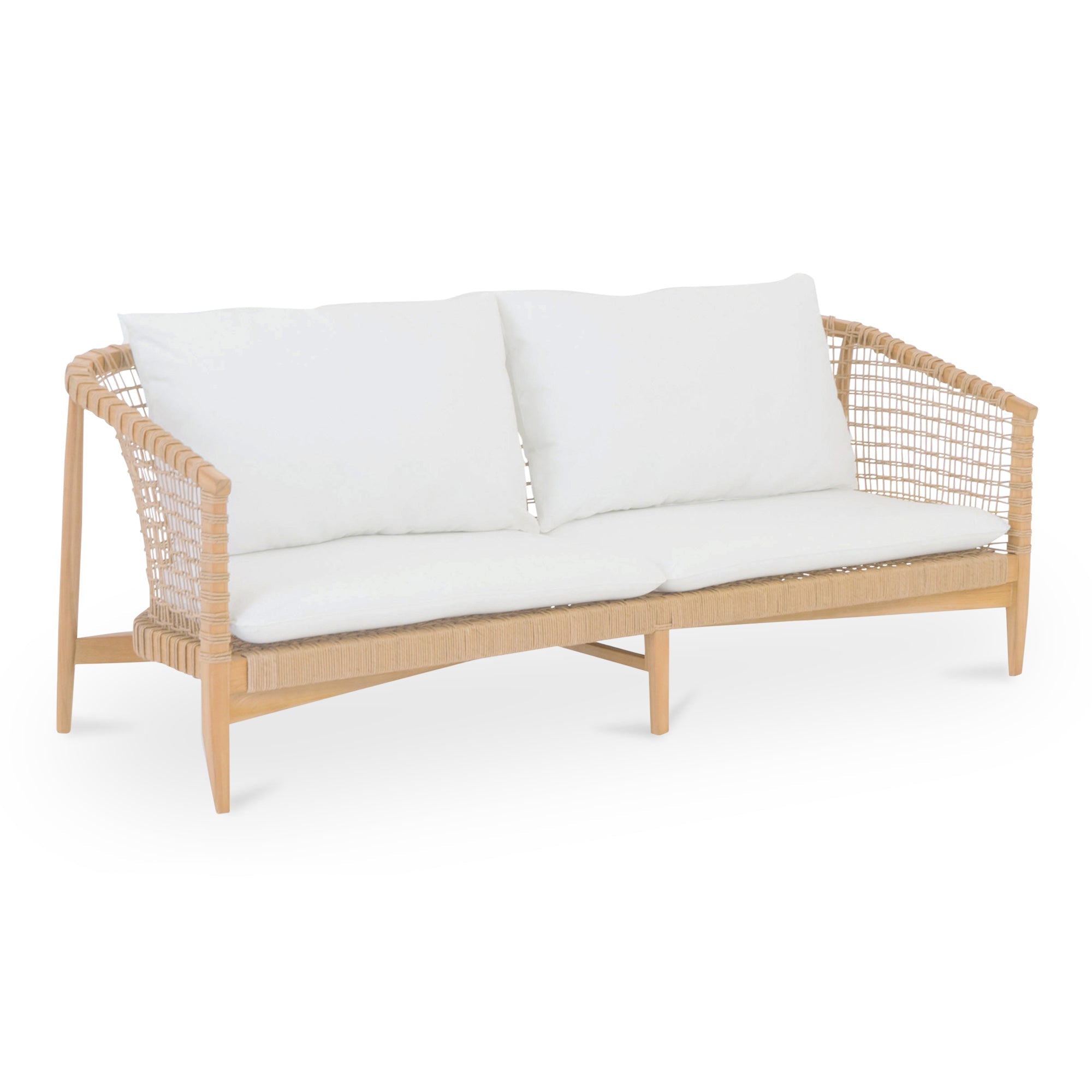 Moe’s Home Collection Kuna White Outdoor Sofa