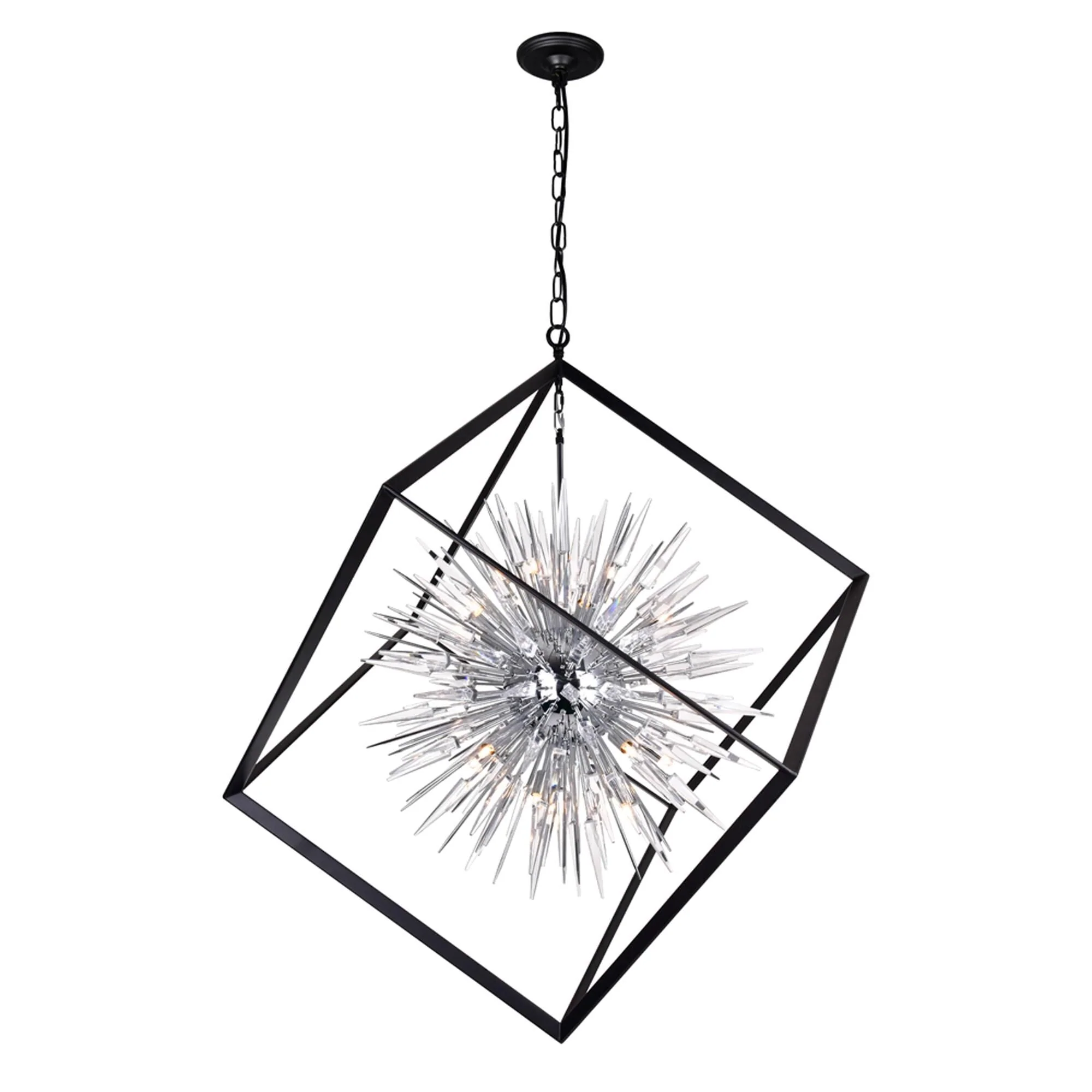 Cwi Lighting Starburst 44 Inch Large Pendant Cp765174 - Image 3