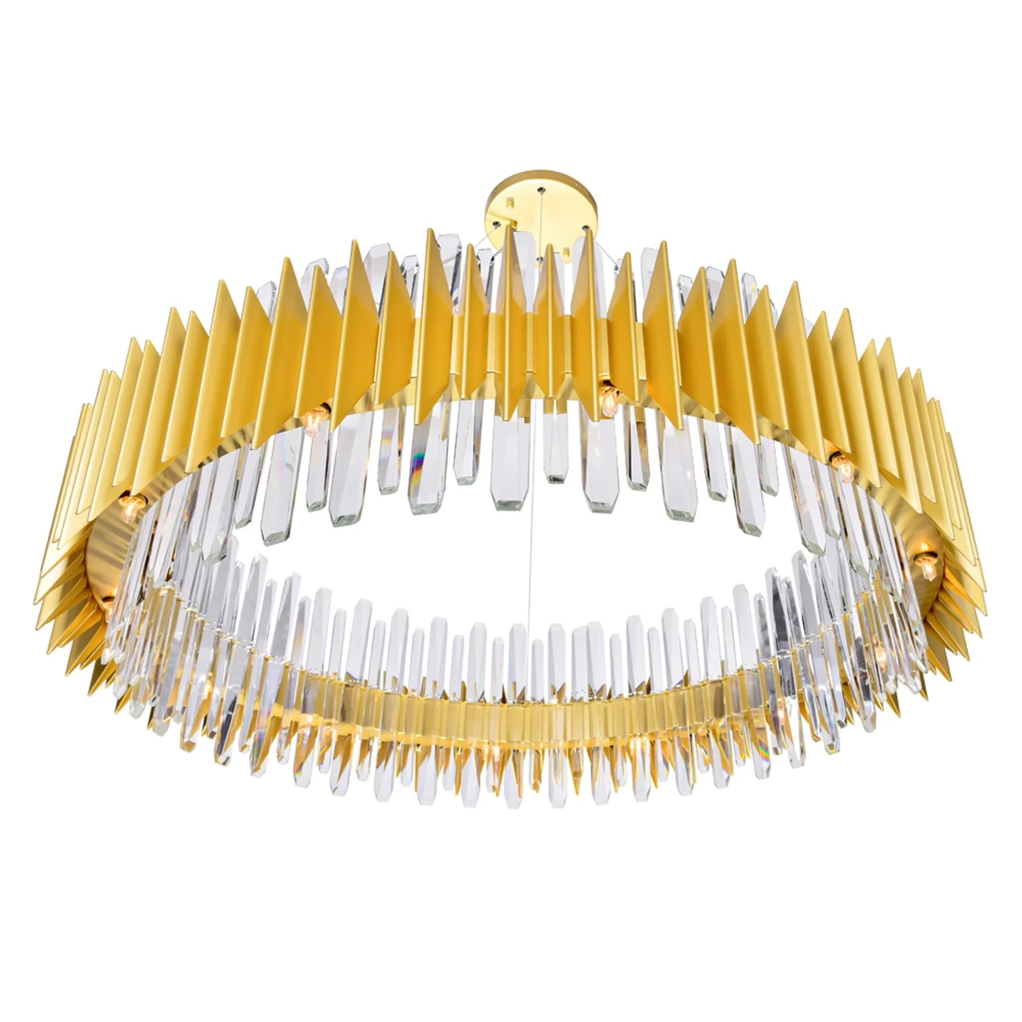 Cwi Lighting Cityscape 39 Inch 24 Light Chandelier Cp764698 - Image 3
