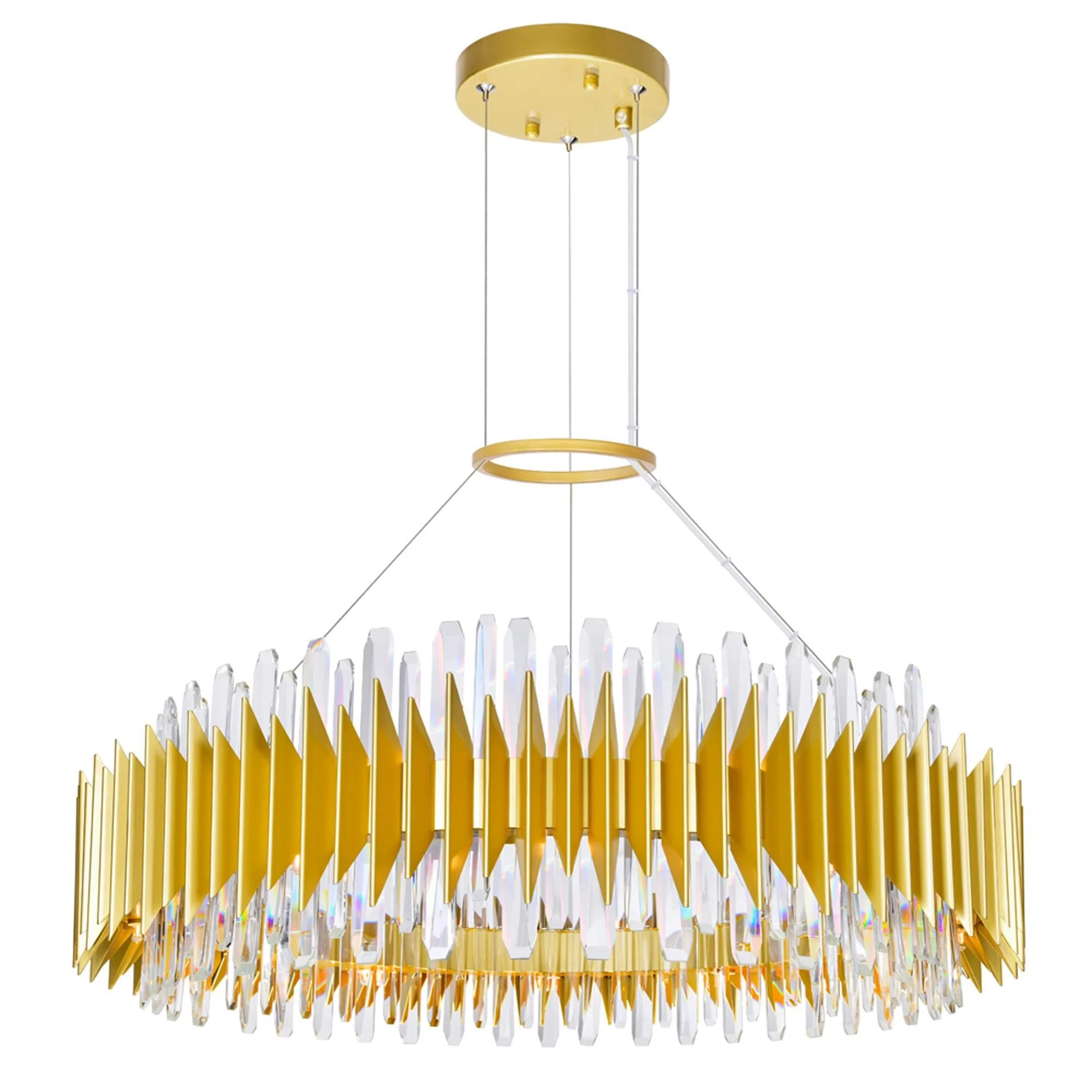 Cwi Lighting Cityscape 39 Inch 24 Light Chandelier Cp764698 - Image 1
