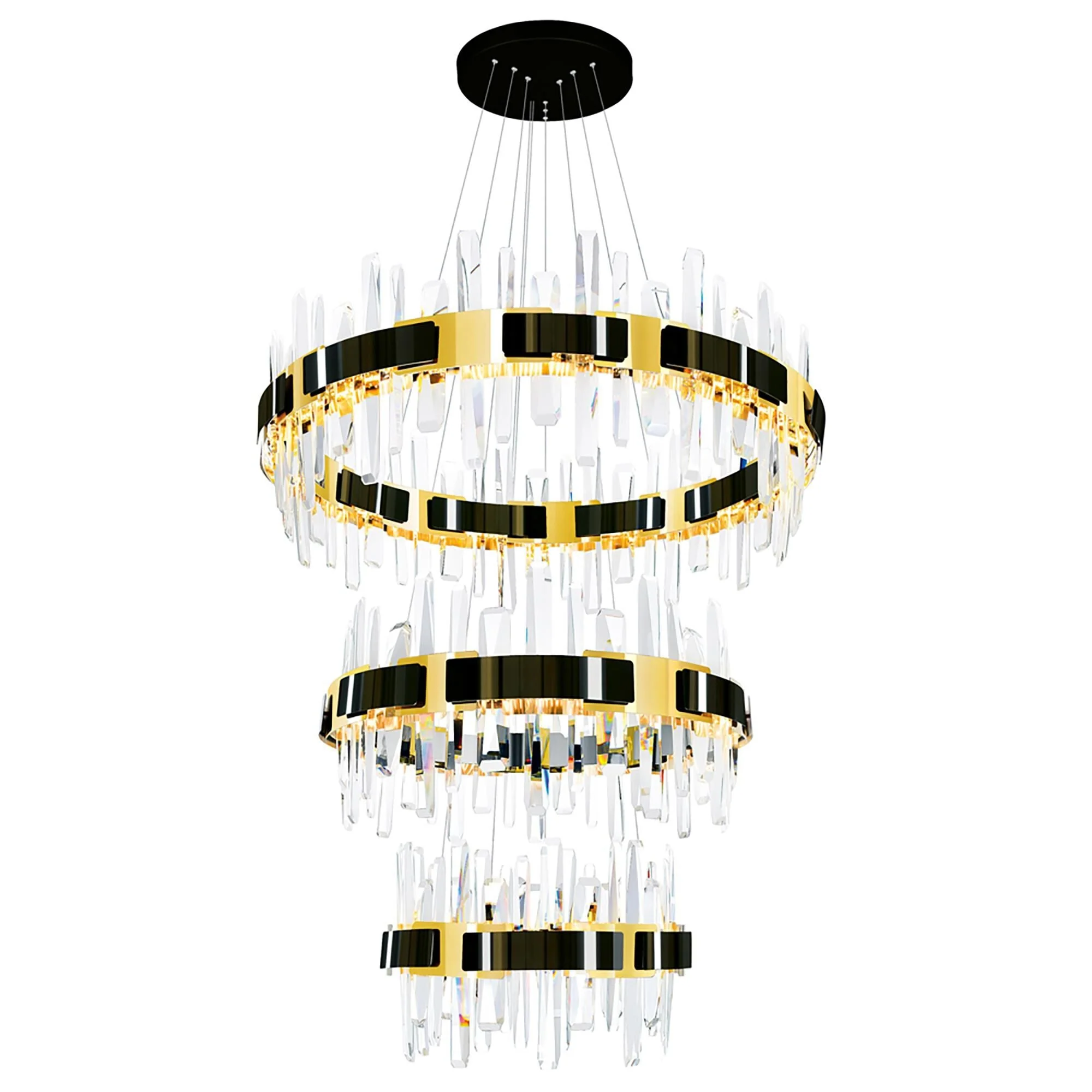 Cwi Lighting Aya 32 Inch Led Chandelier Cp788984 - Image 3
