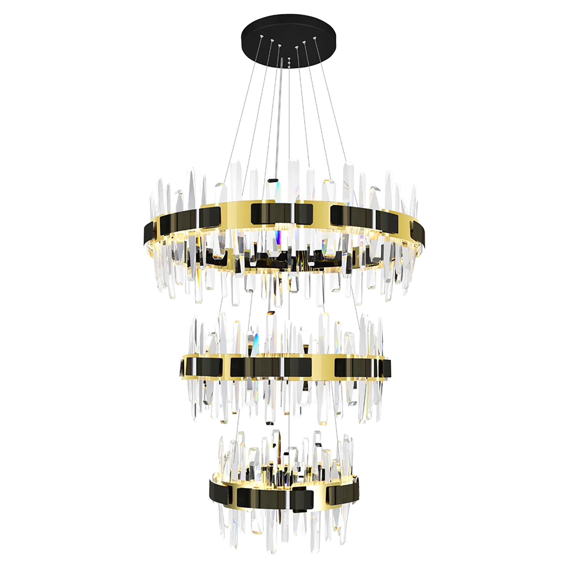 Cwi Lighting Aya 32 Inch Led Chandelier Cp788984 - Image 2