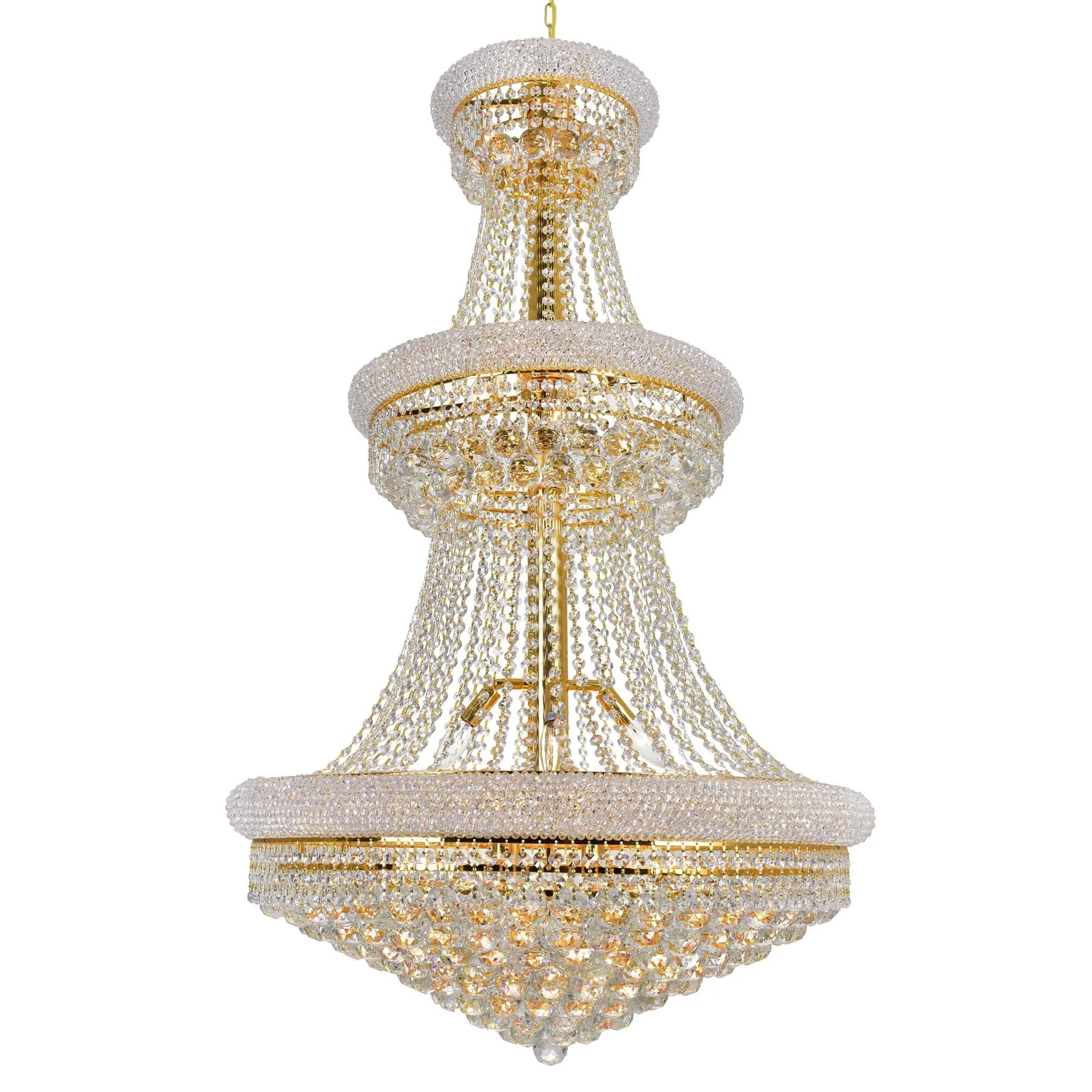 Cwi Lighting Empire 30 Inch 32 Light Chandelier Cp765173 - Image 3