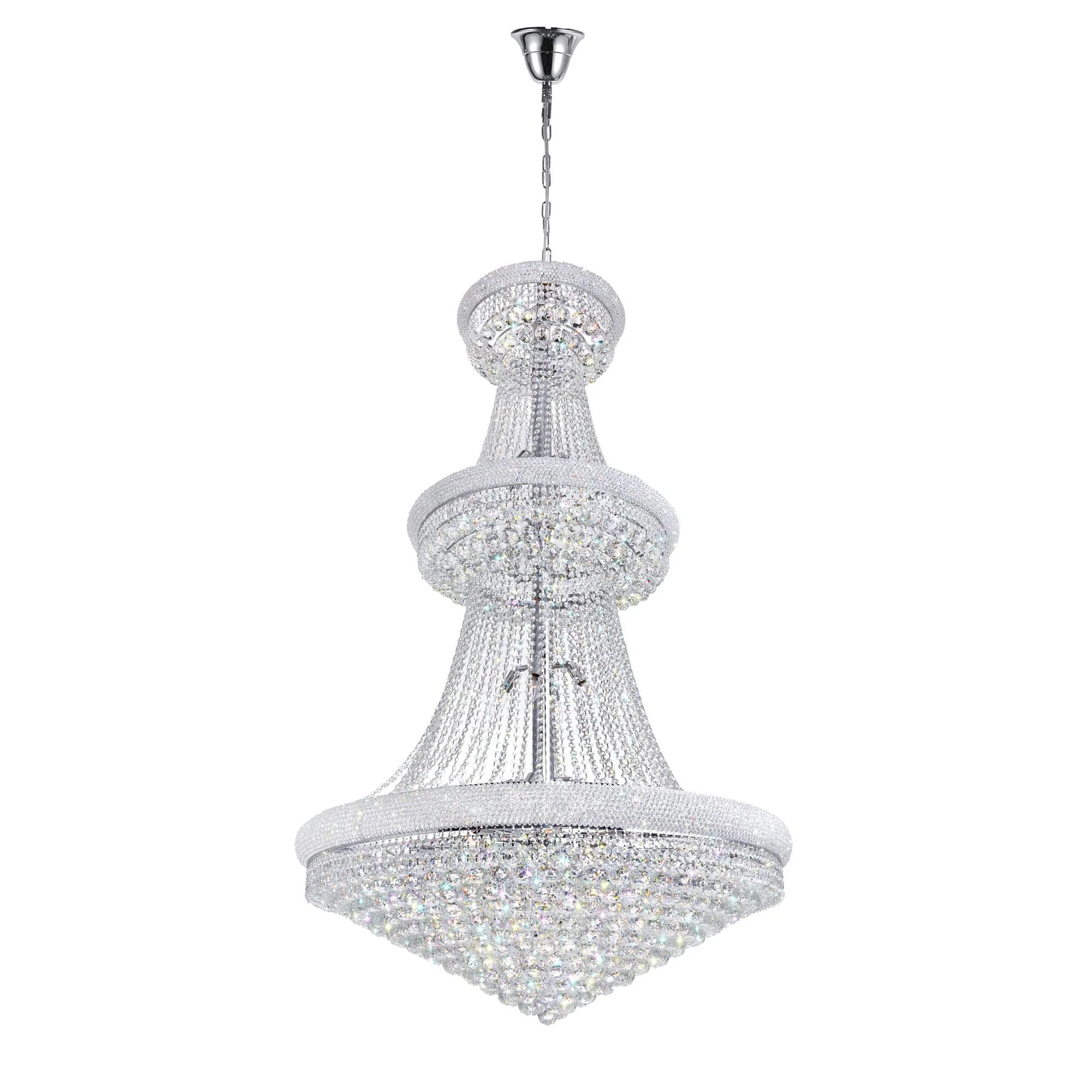 Cwi Lighting Empire 42 Inch 38 Light Chandelier Cp765198 - Image 1
