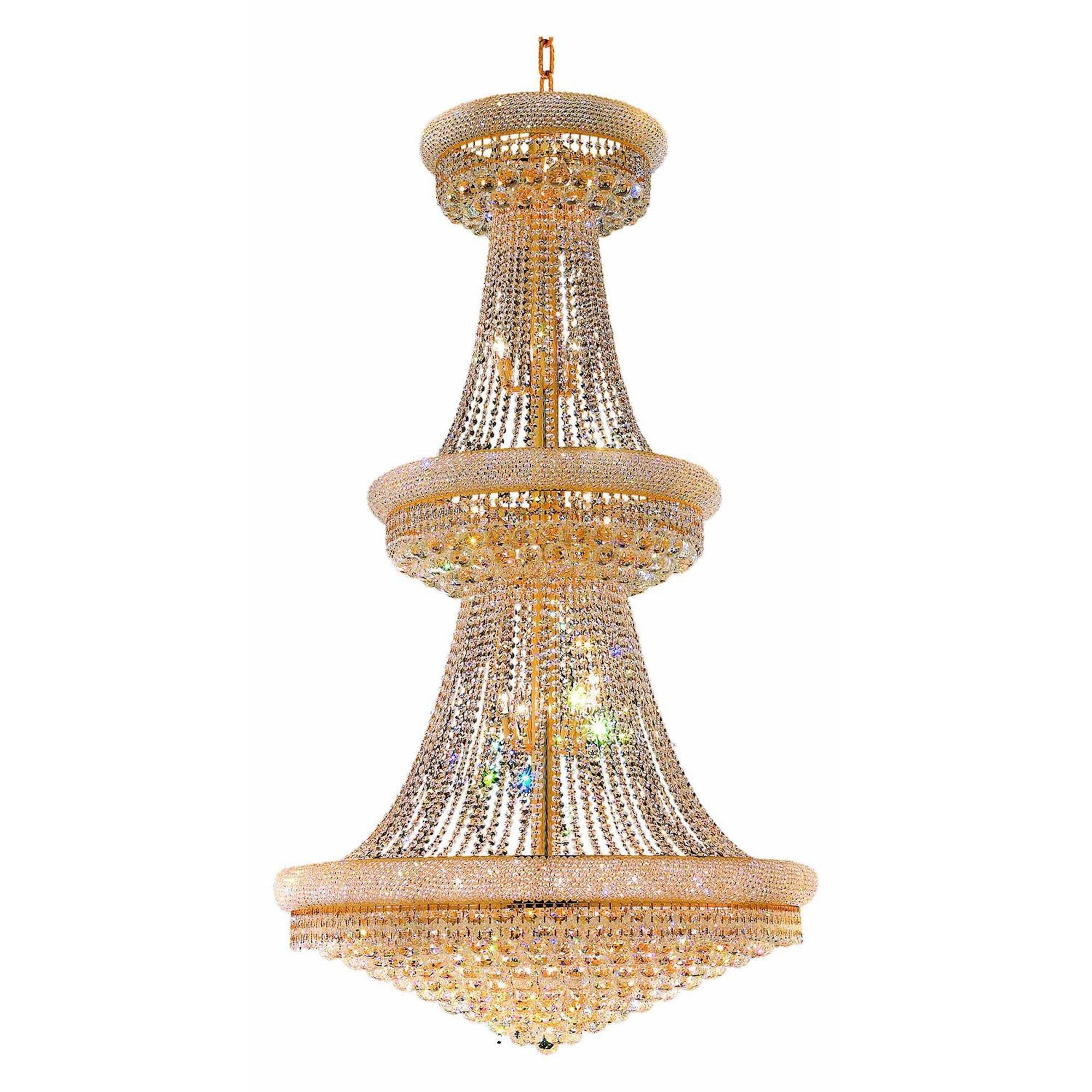 Cwi Lighting Empire 42 Inch 38 Light Chandelier Cp765198 - Image 3