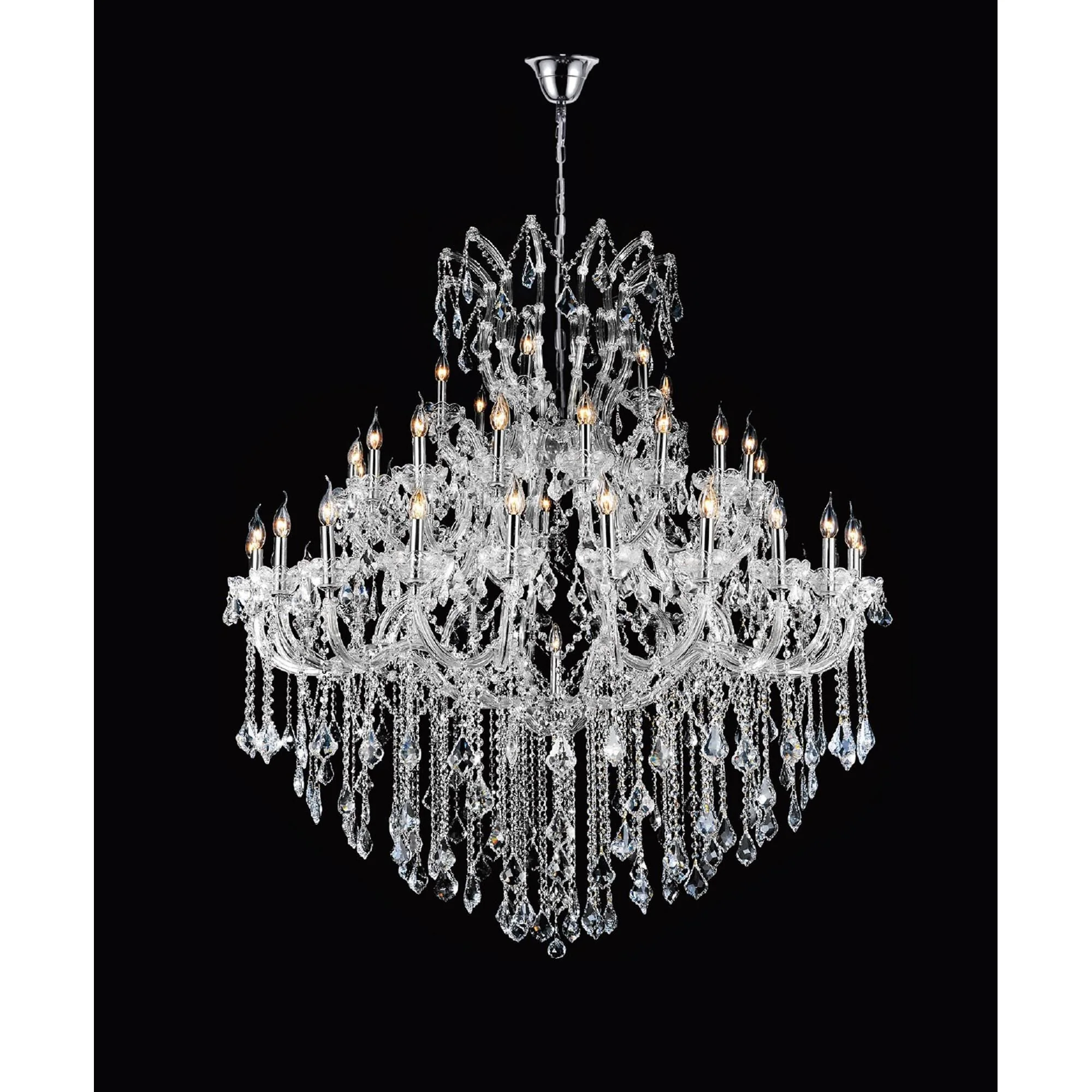 Cwi Lighting Maria Theresa 60 Inch 49 Light Chandelier Cp765197 - Image 3