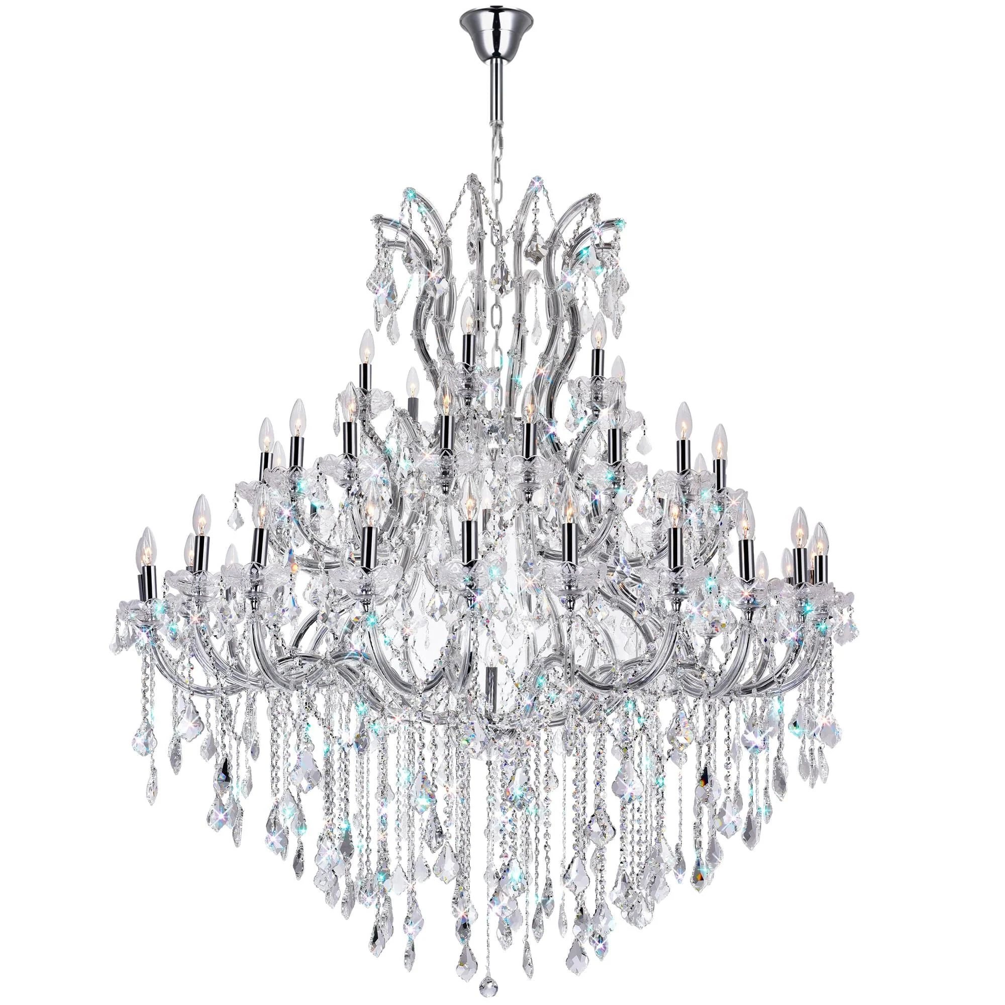 Cwi Lighting Maria Theresa 60 Inch 49 Light Chandelier Cp765197 - Image 1