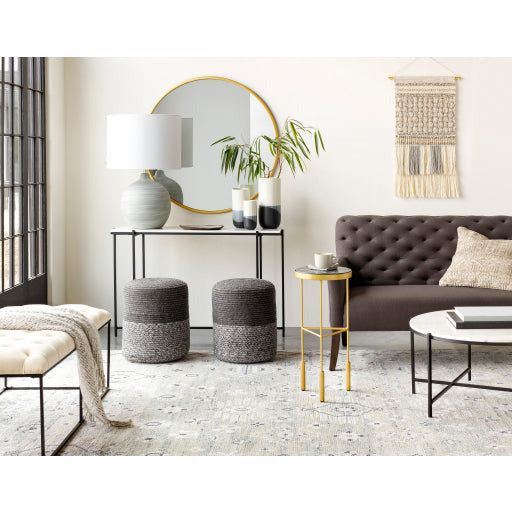 Surya Wall Decor & Mirrors Carmen Modern Round Wall Mirror Gold Finish RME-001 Multiple Sizes Available - Image 1