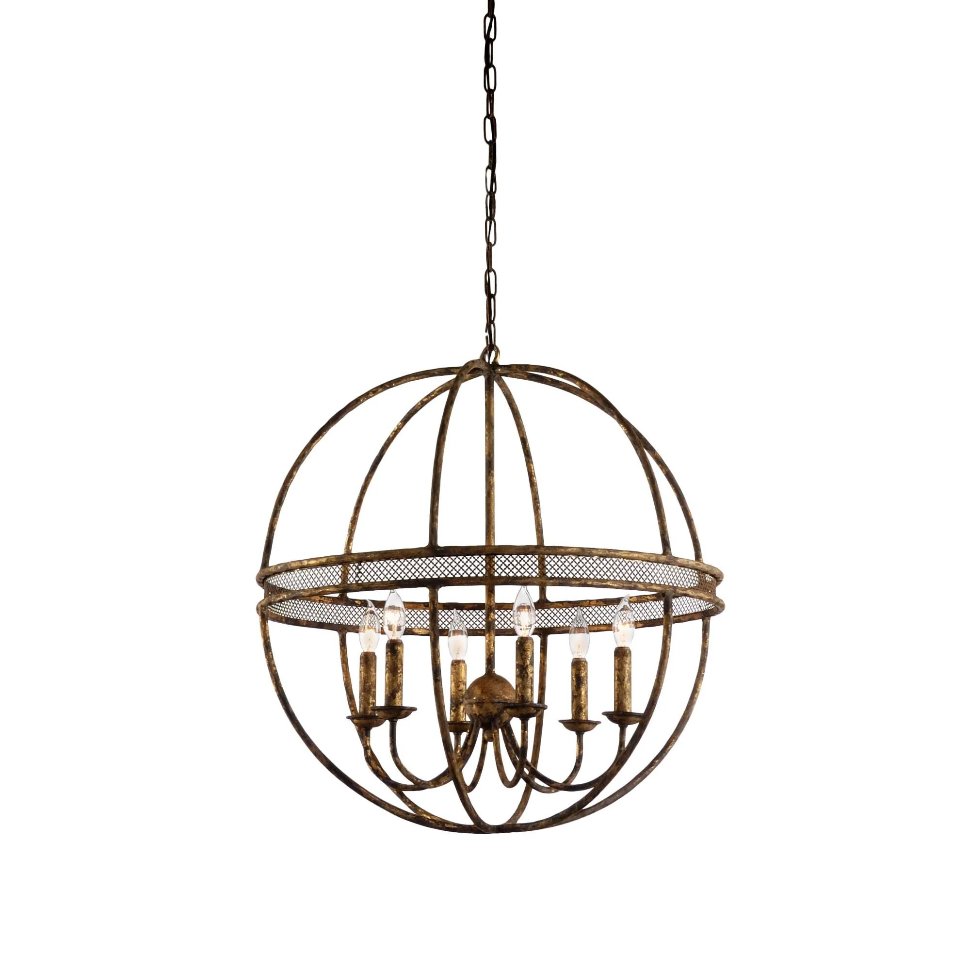 Chelsea House Tuscan 6 Light Chandelier Cp93475 - Image 1