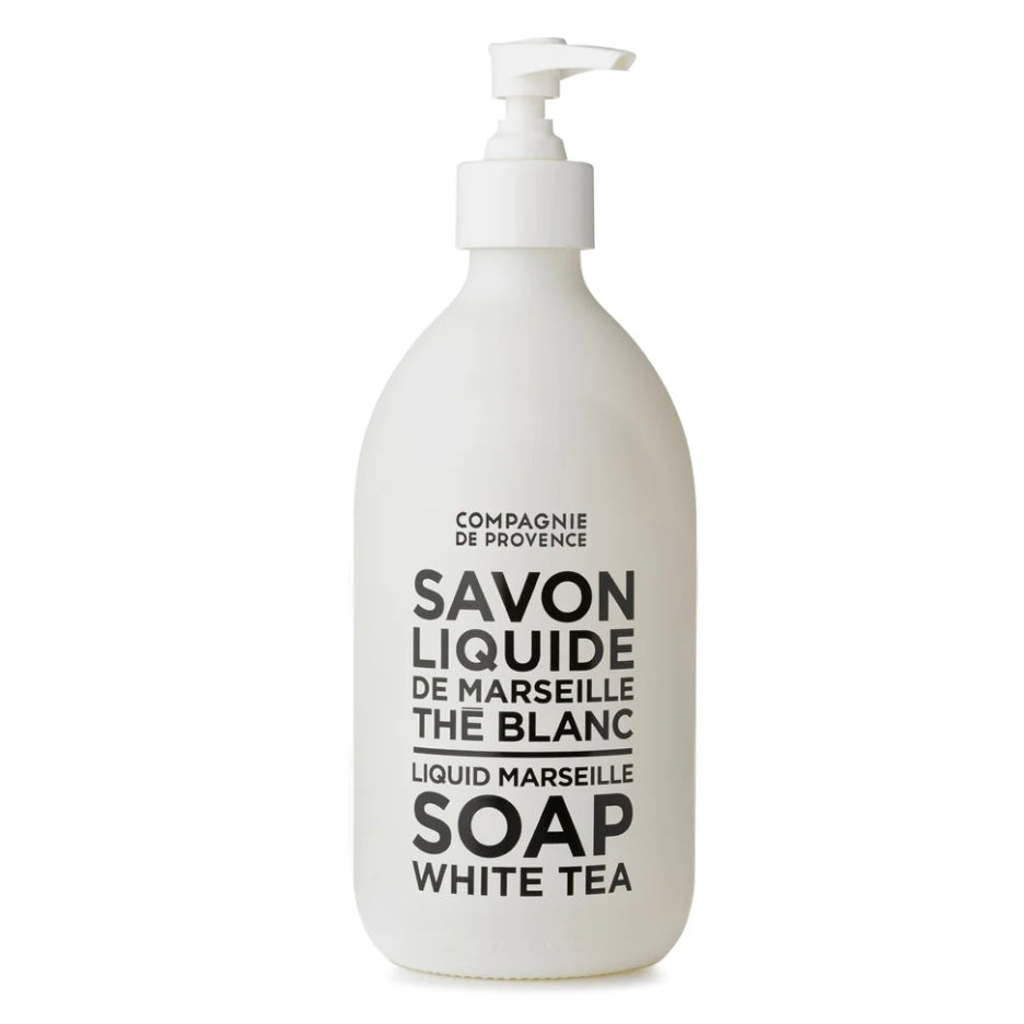 Compagnie de Provence Terra Savon Liquid Marseille Soap 16.7 fl. oz. ~ White Tea ~ IN-STORE PURCHASE ONLY