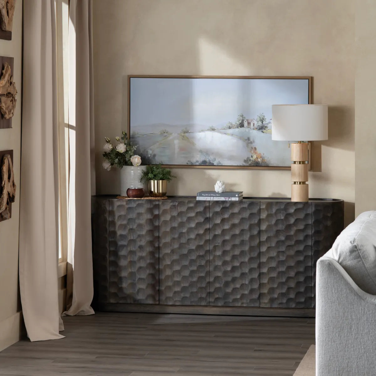 Crestview Collection Florence Serene Wall Art - Image 1