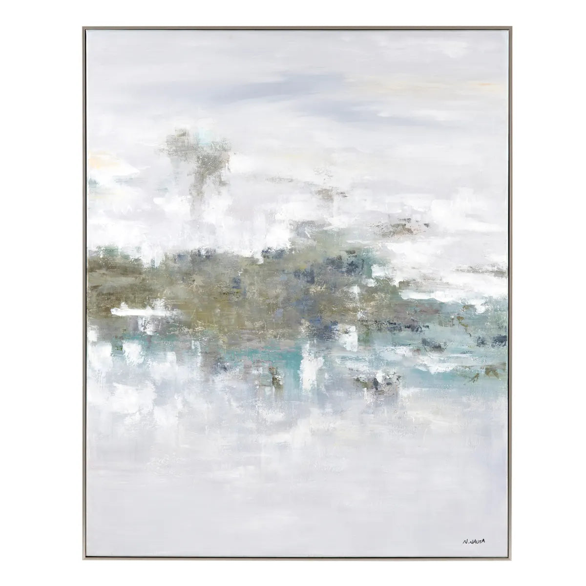 Crestview Collection Misty Greens Wall Art - Image 1