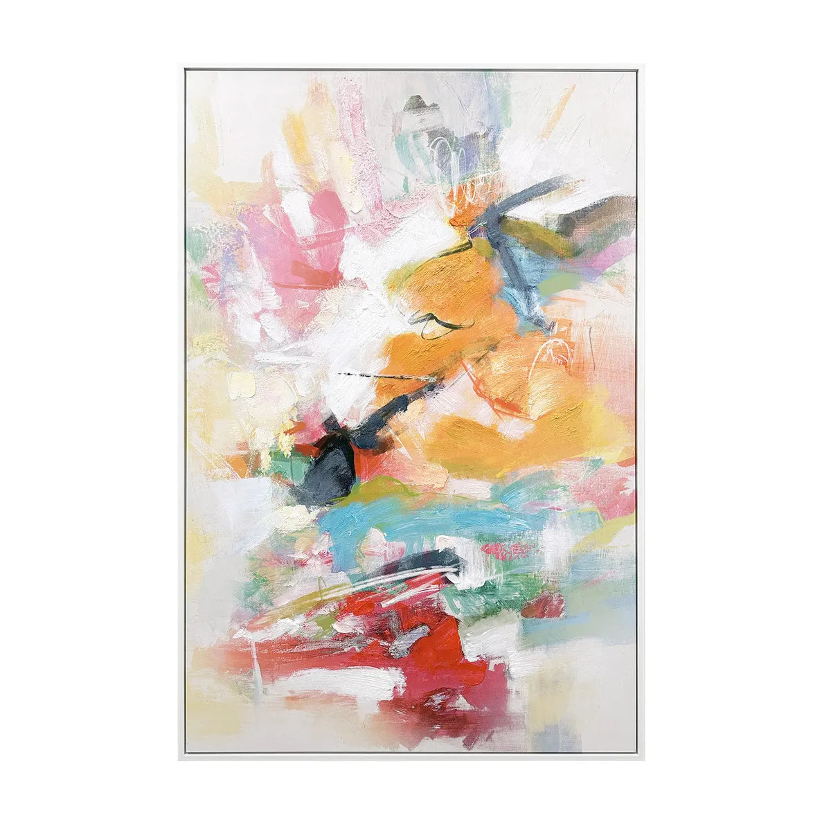 Crestview Collection Winds Of Color Wall Art - Image 1