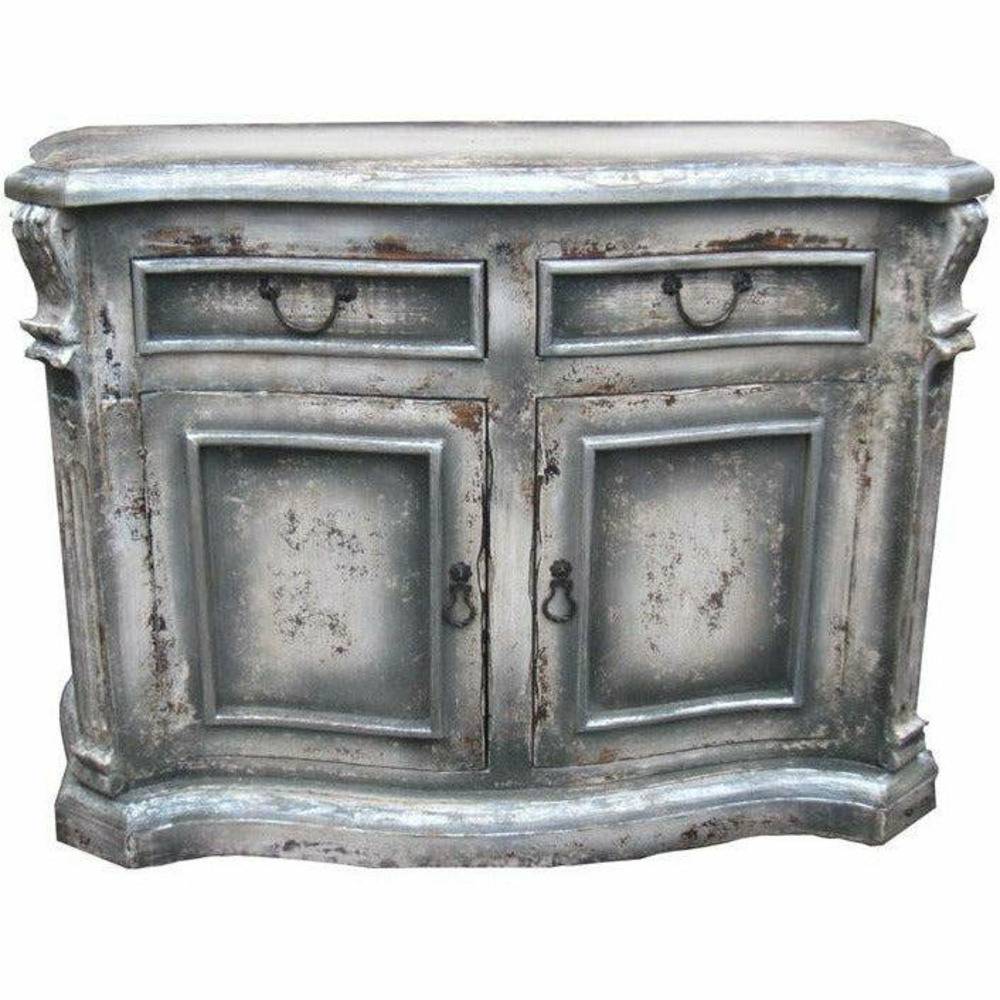 Casa Bonita Peruvian Hand-Painted Carved Wood Vanessa Buffet