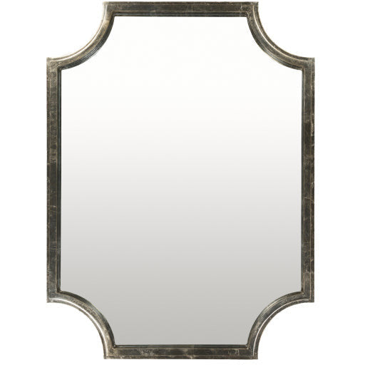 Surya Wall Decor & Mirrors Joslyn Modern Wall Mirror Silver Finish JSL-002 - Image 2