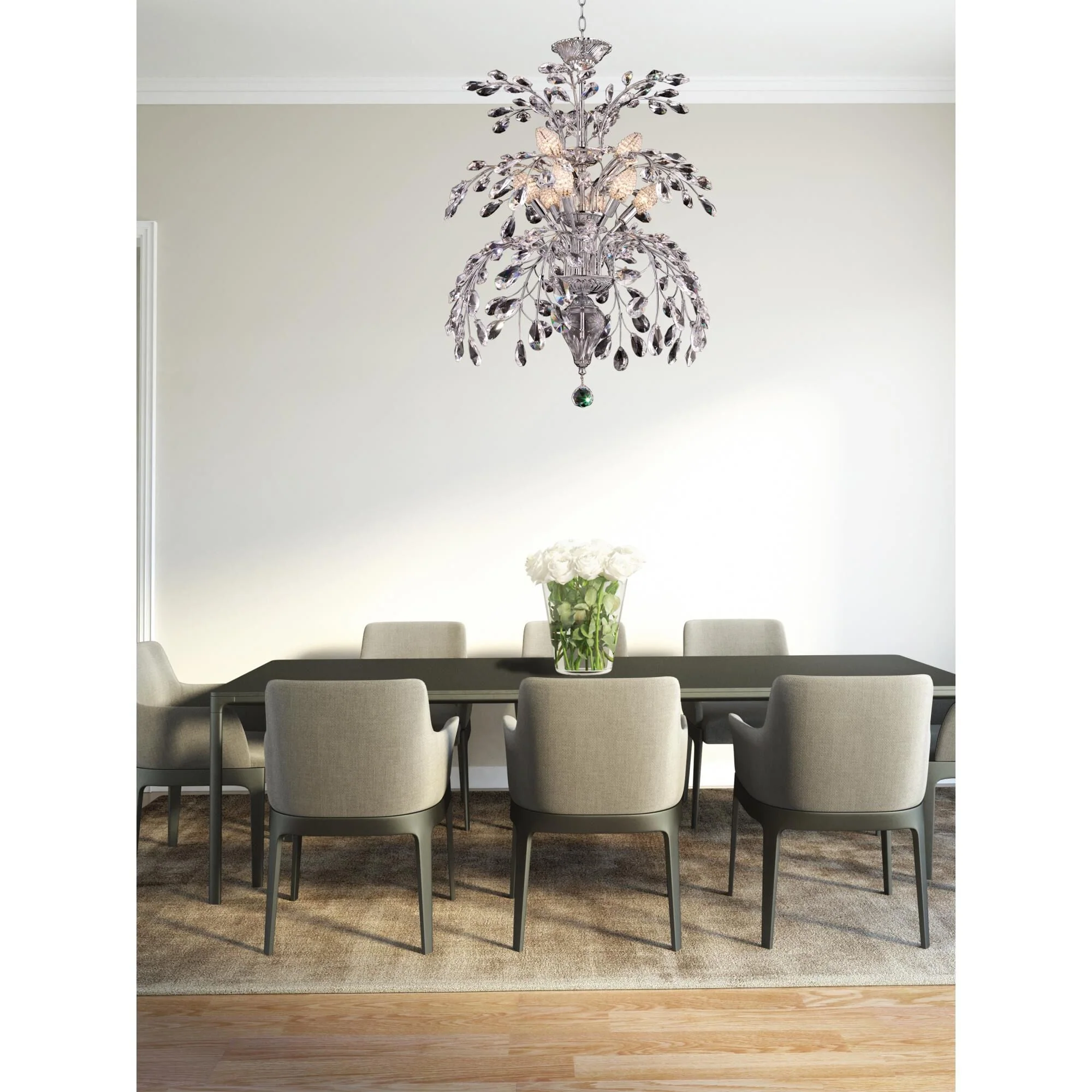 Dale Tiffany Kingston 24 Inch 9 Light Chandelier Cp734352 - Image 2