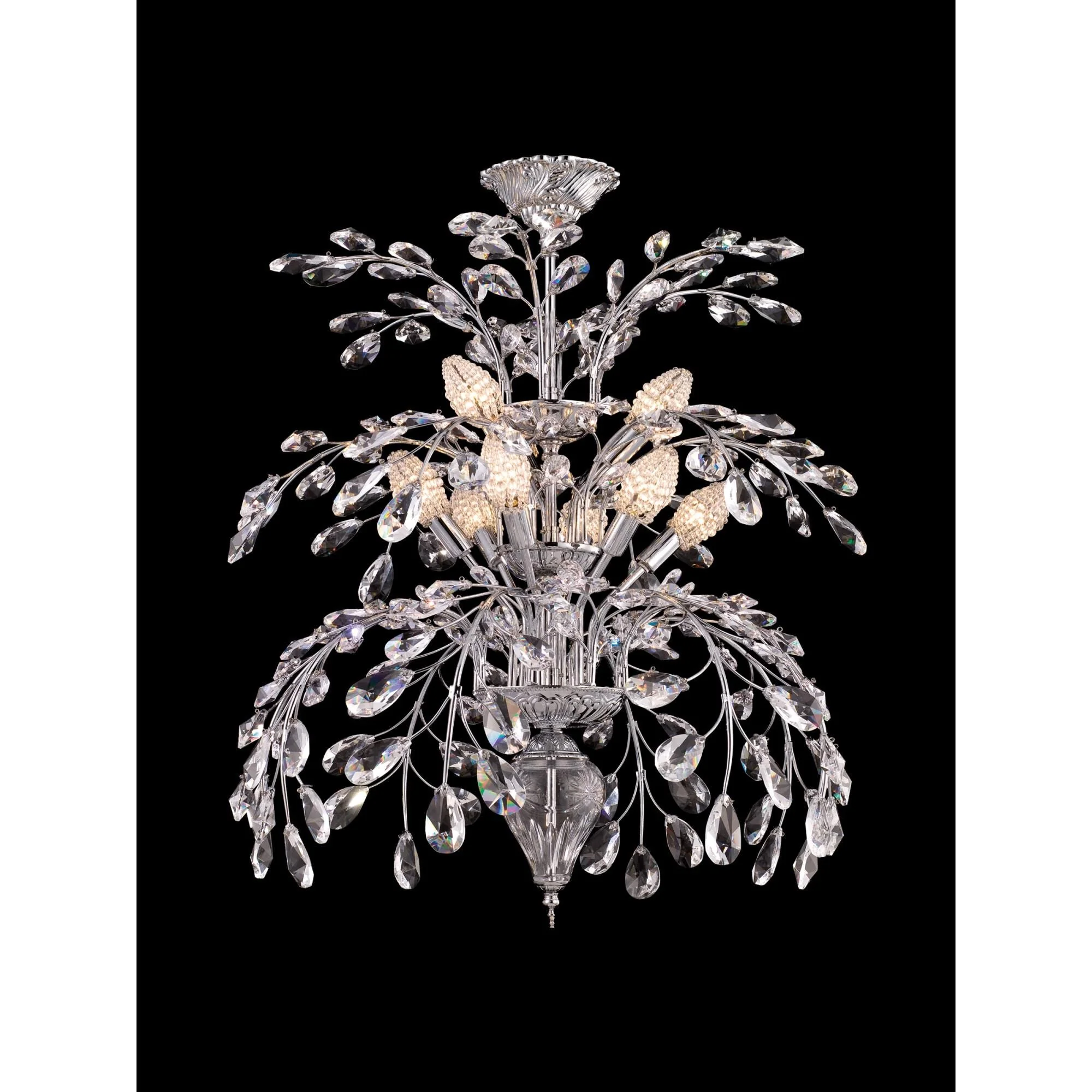 Dale Tiffany Kingston 24 Inch 9 Light Chandelier Cp734352 - Image 1