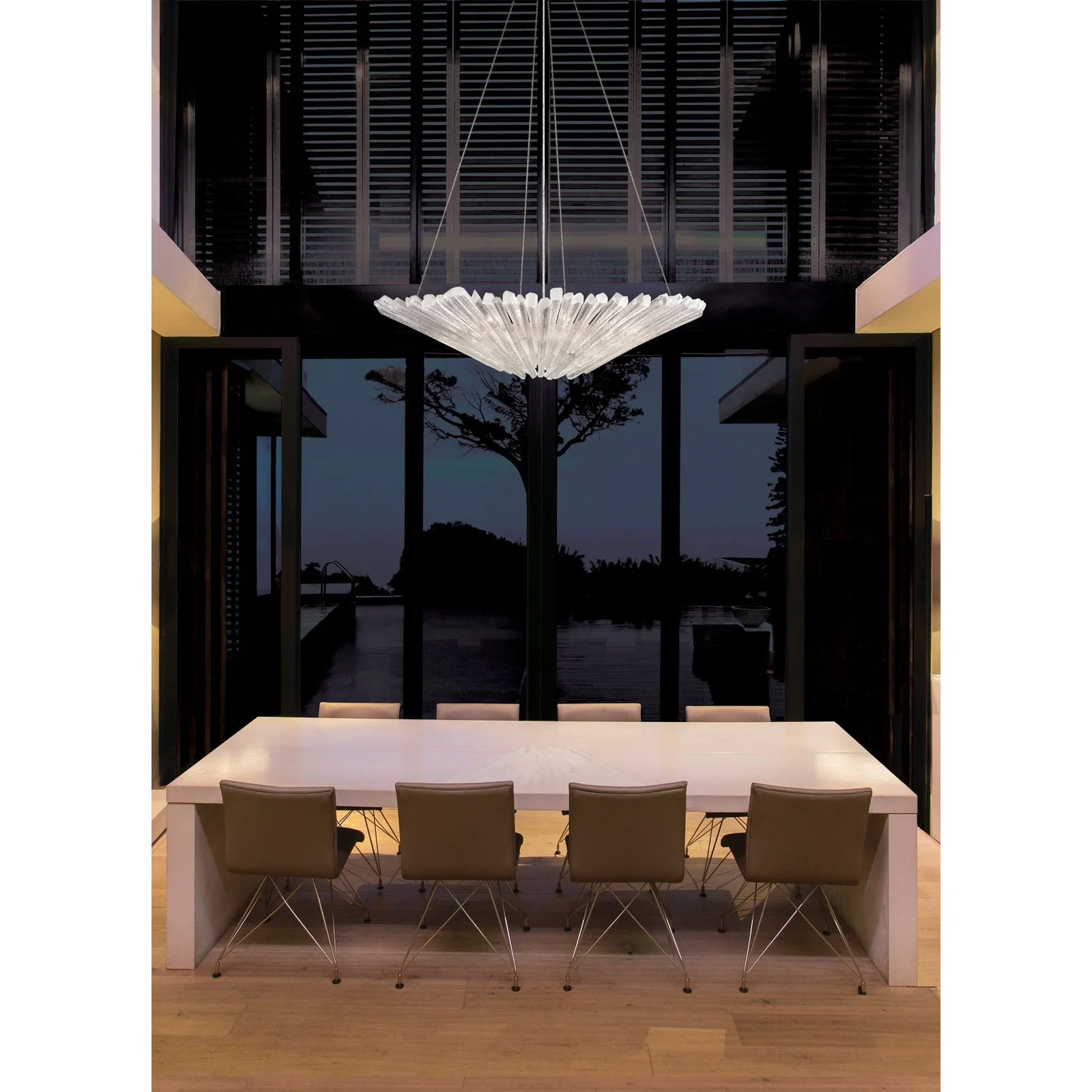 Fine Art Diamantina 42" Round Pendant - Image 2