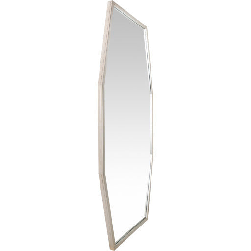 Surya Wall Decor & Mirrors Adams Modern Wall Mirror Silver Finish ADA-3000 - Image 2