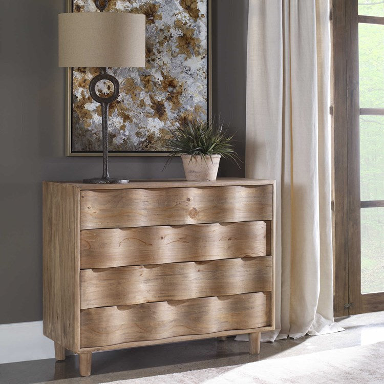 Uttermost Crawford Mid-Century Modern Accent Chest - Image 3