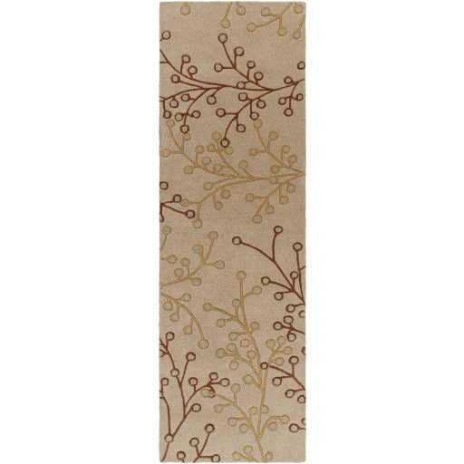 Surya Rugs Athena Collection Medium Gray, Dark Brown,Tan & Gray Area Rug ATH-5008 - Image 3