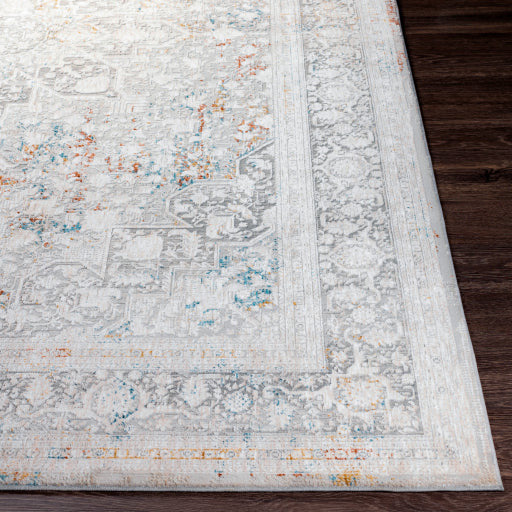 Surya Rugs Carmel Collection Taupe, Blue, Light Gray, Off White, Mustard & Brown Area  Rug CRL-2313 - Image 1