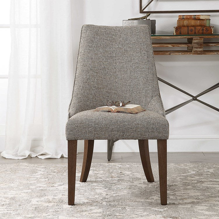 Uttermost Daxton Woven Armless Accent Chair - Image 1