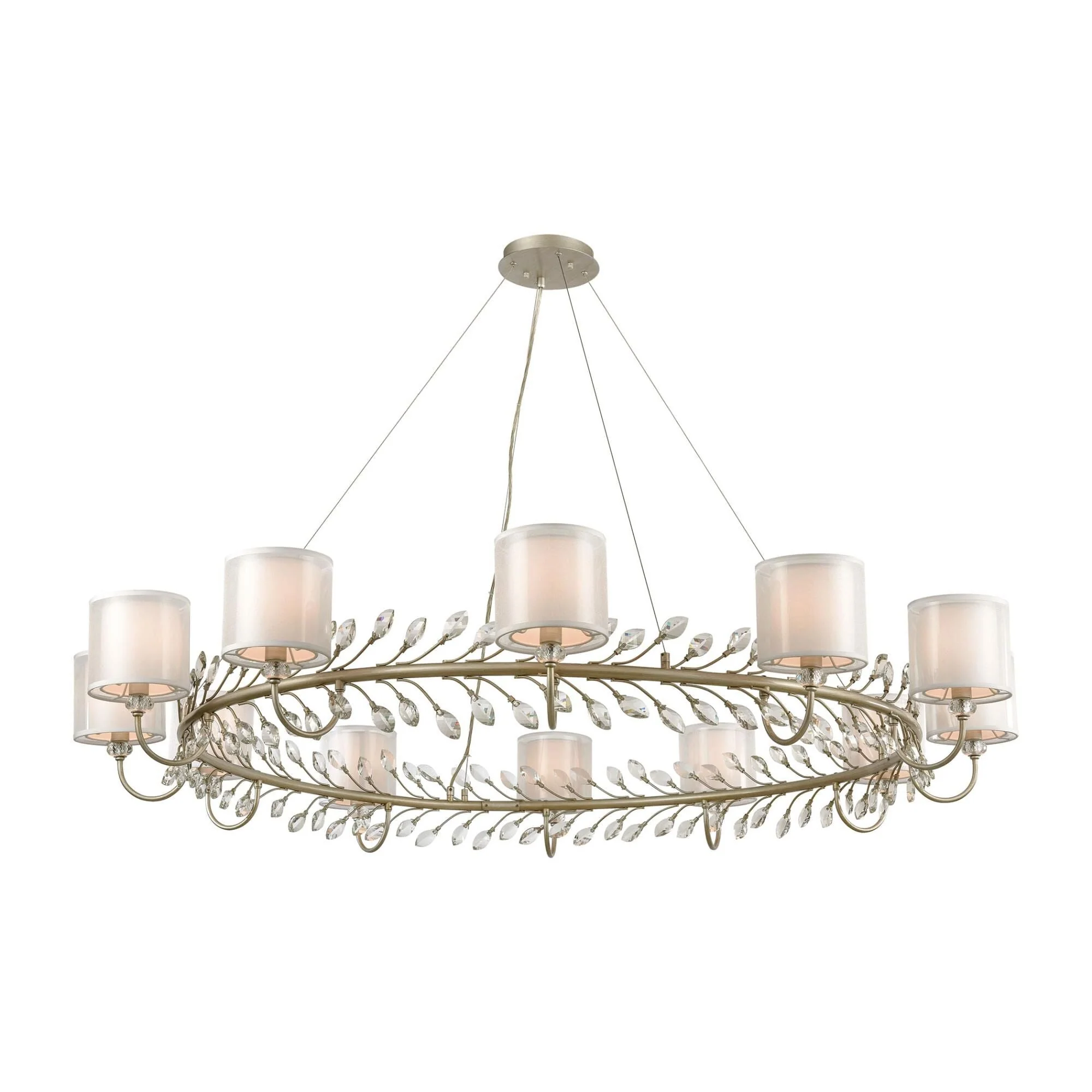 Elk Lighting Asbury 62 Inch 12 Light Chandelier Cp547689 - Image 2