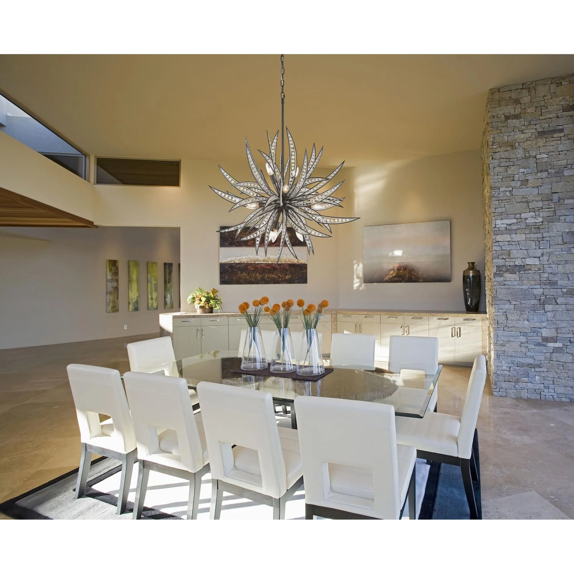 Elk Lighting Naples 34 Inch Large Pendant Cp377797 - Image 2