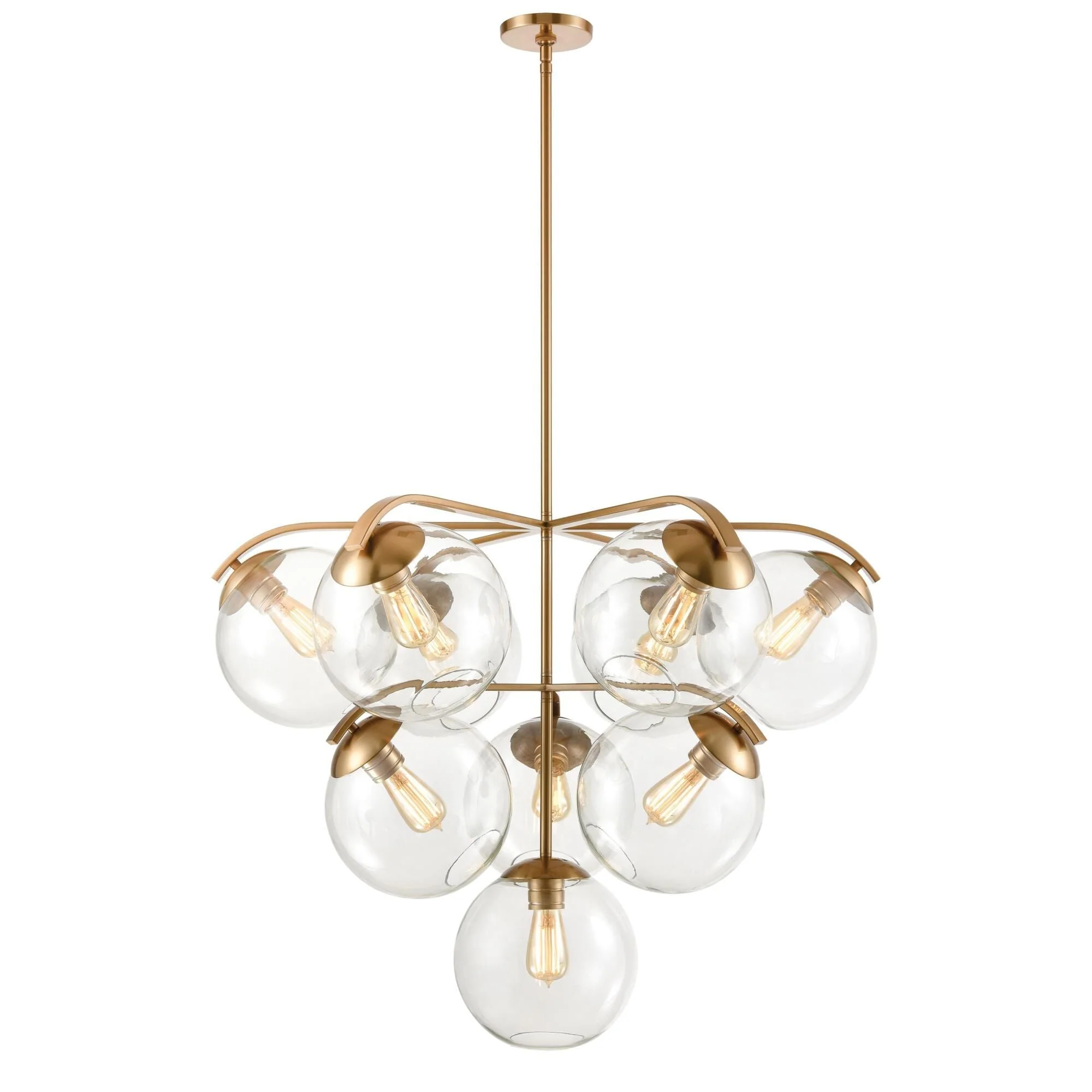 Elk Lighting Collective 36 Inch 10 Light Chandelier Cp377683 - Image 3