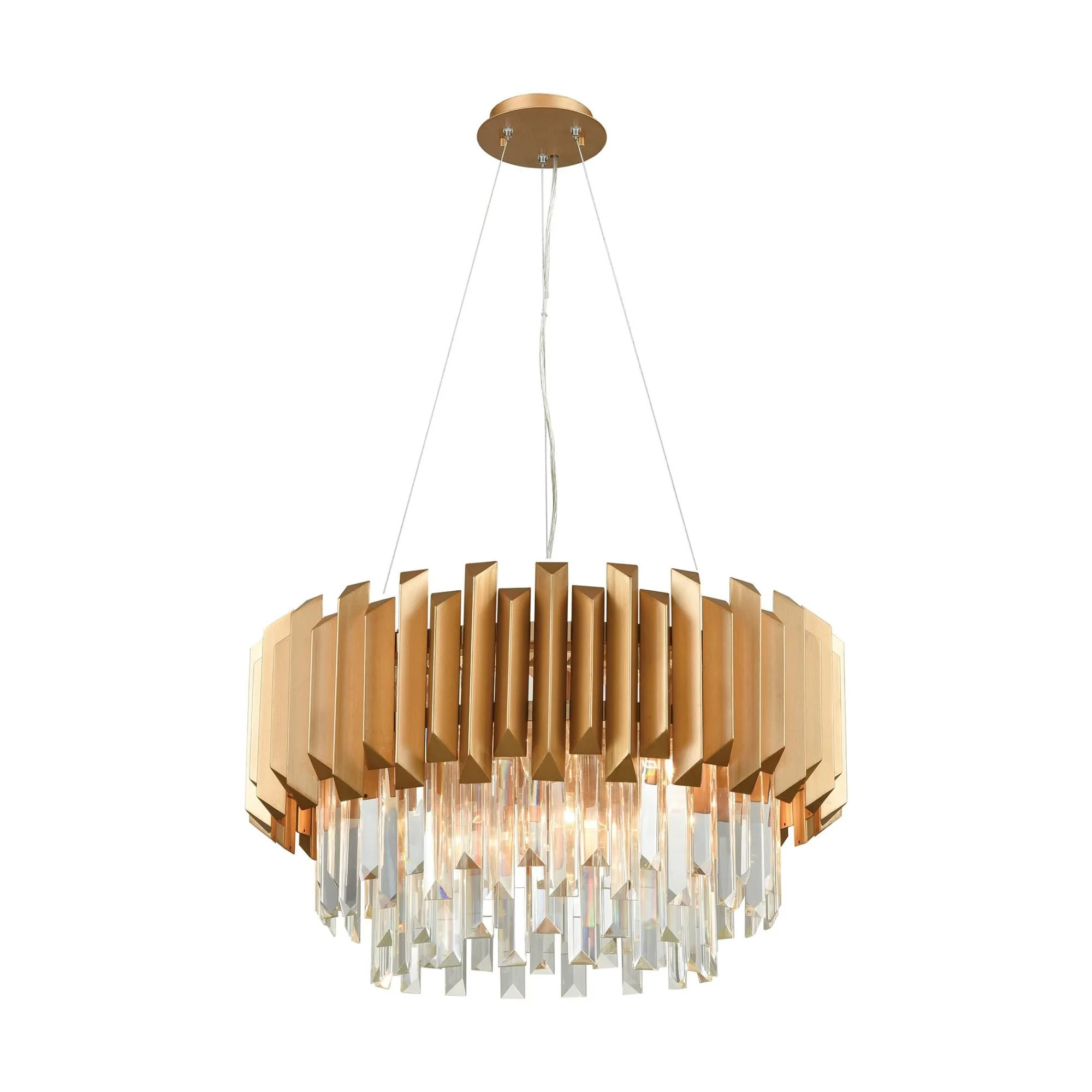 Elk Lighting Seneca Falls 26 Inch 6 Light Chandelier Cp52622 - Image 2