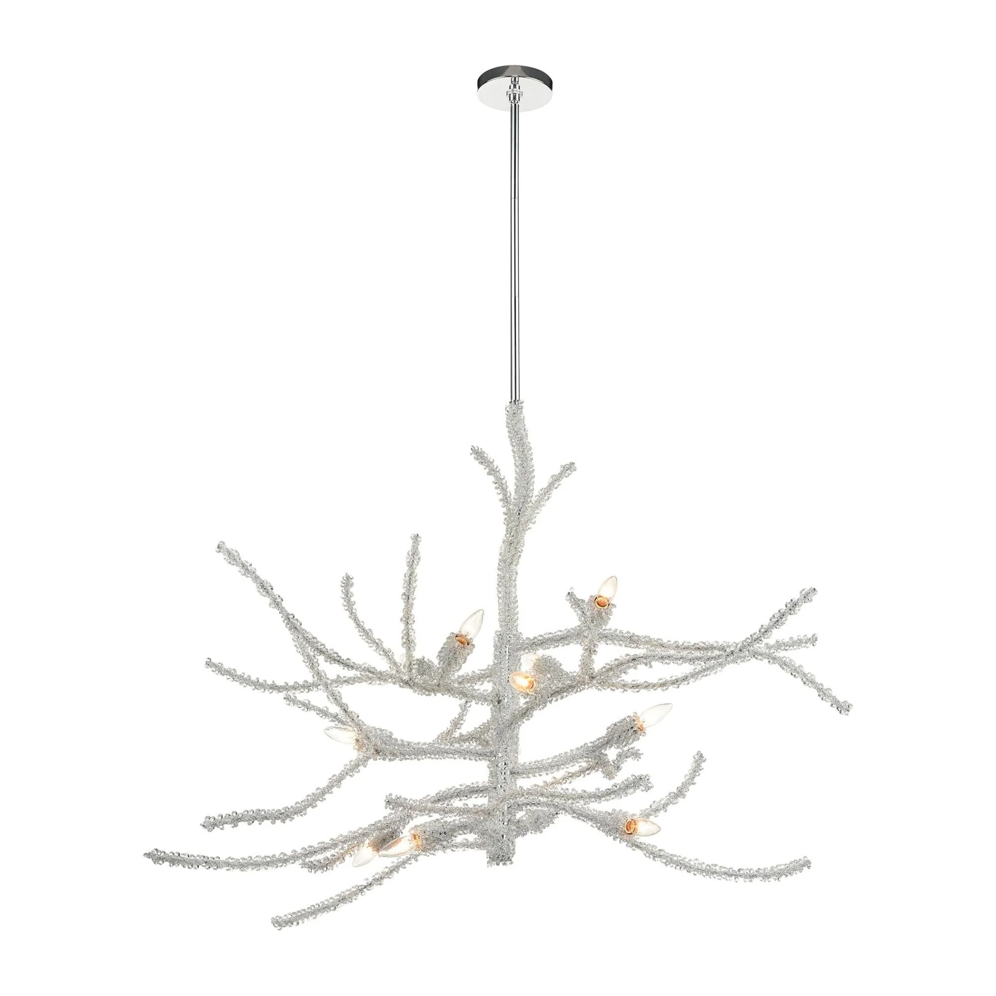 Elk Lighting Winters Spray 48 Inch 12 Light Chandelier Cp423401 - Image 3