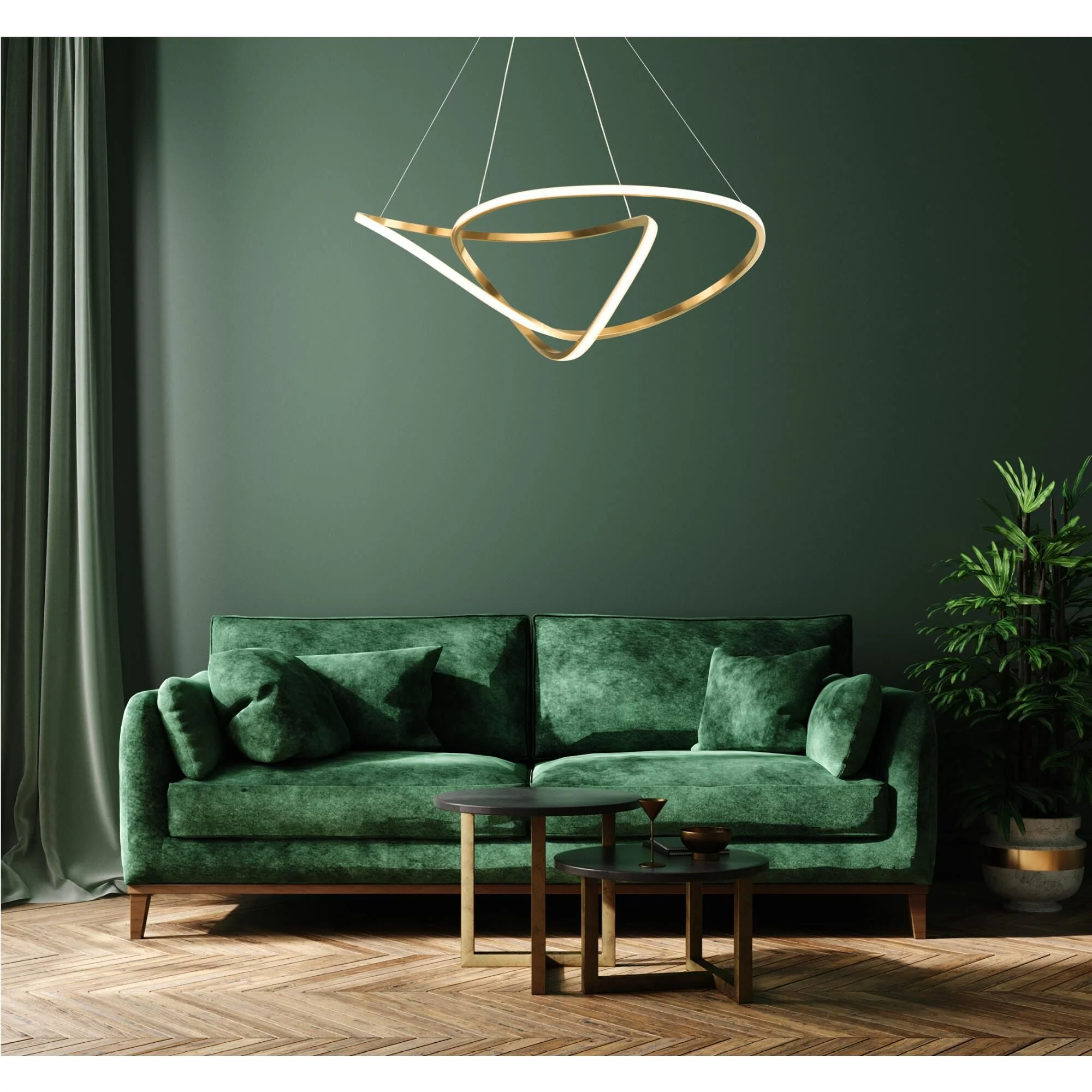 Et2 Lighting Perpetual 32 Inch Led Large Pendant Cp482016 - Image 2