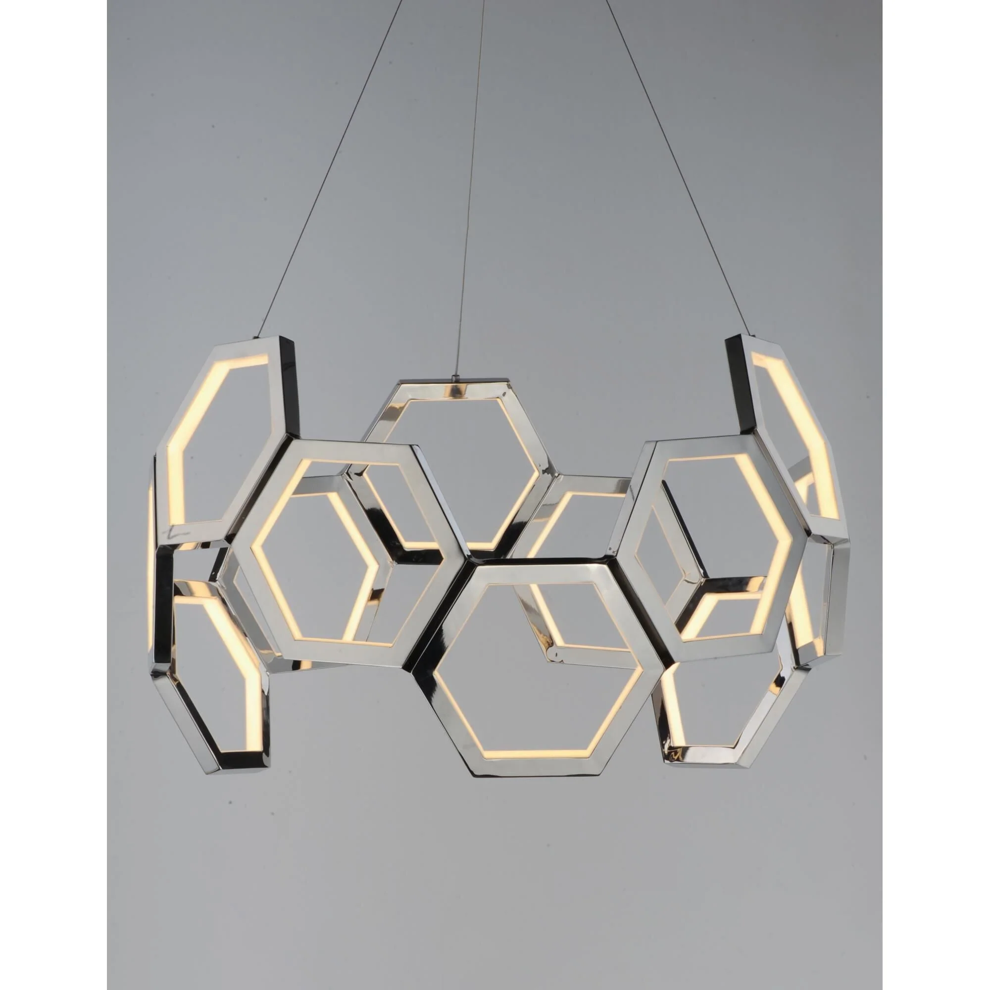 Et2 Lighting Polygon 30 Inch Led Large Pendant Cp267991 - Image 2