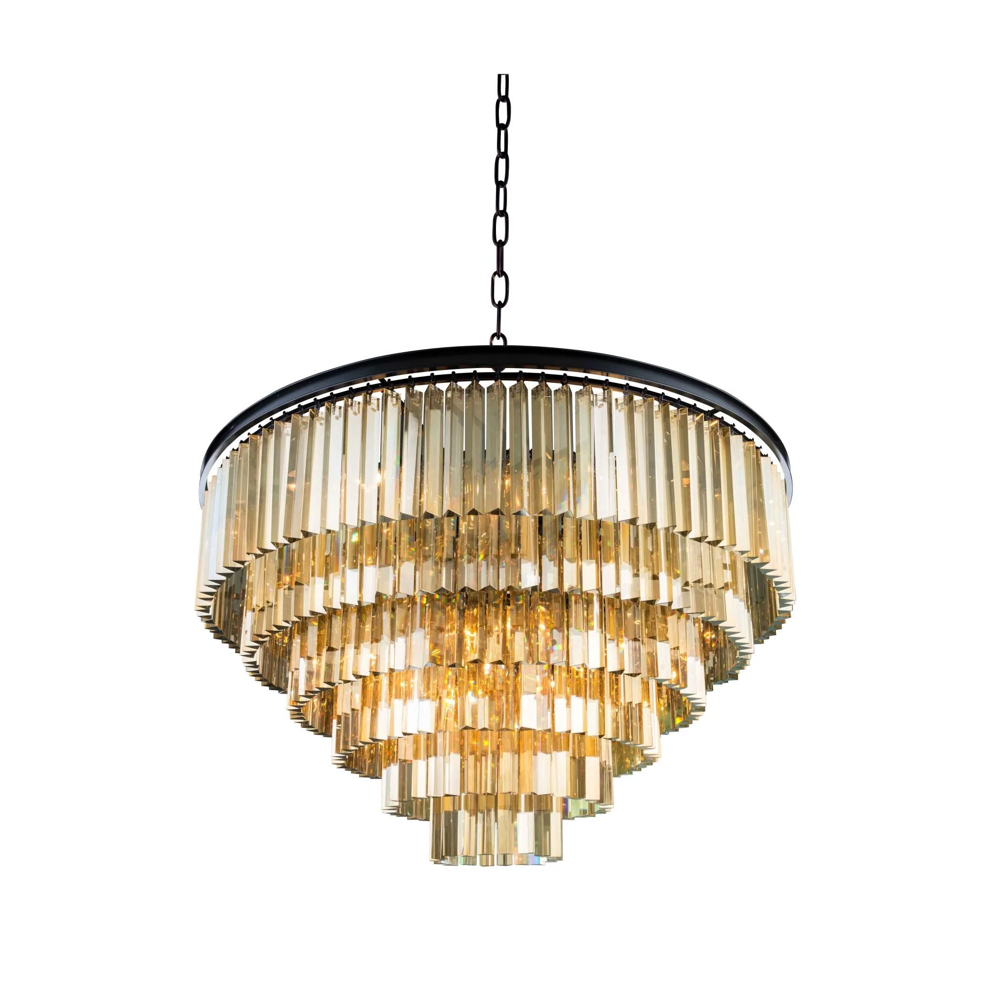 Elegant Lighting Urban Classic Sydney 44 Inch 33 Light Chandelier Cp13772 - Image 2