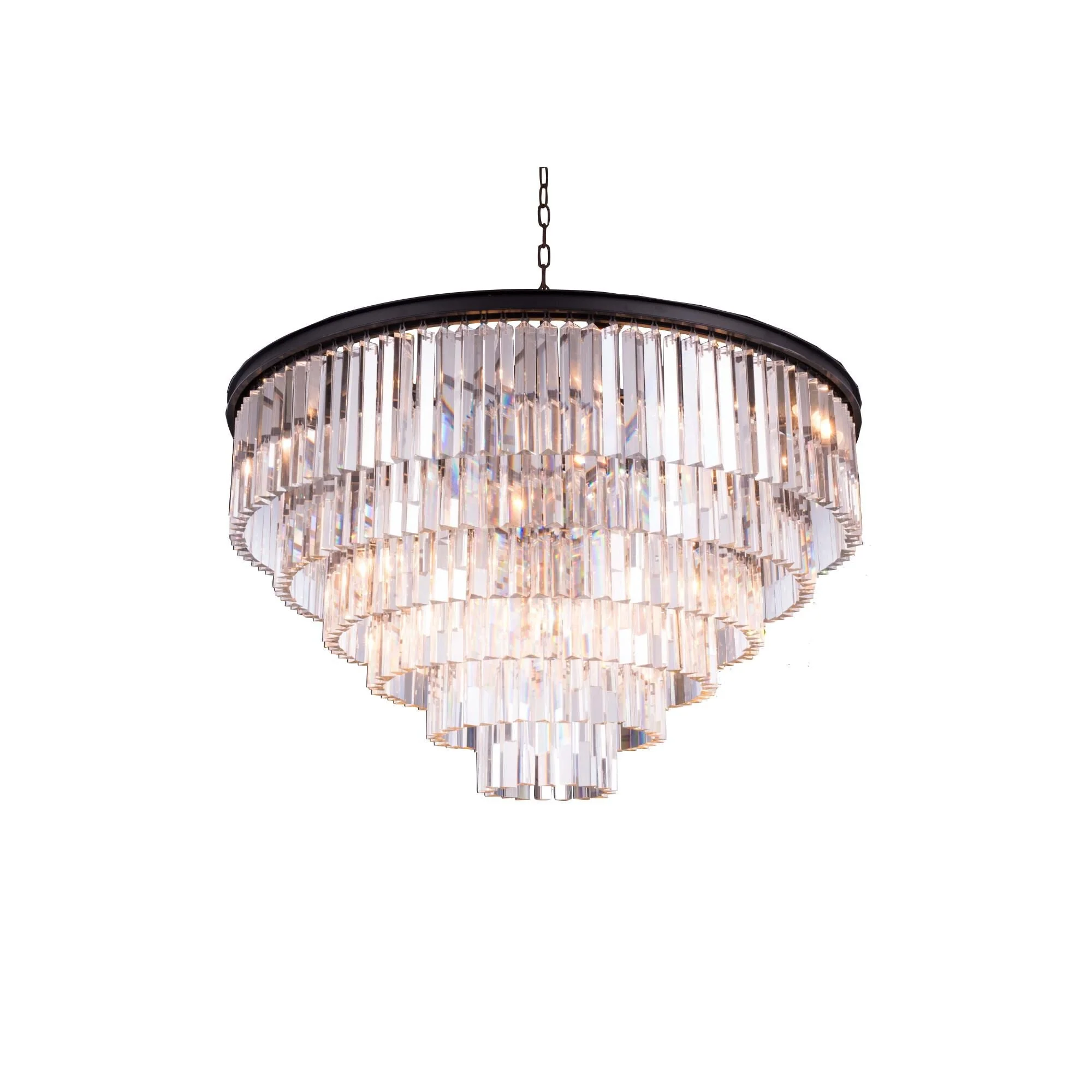 Elegant Lighting Urban Classic Sydney 44 Inch 33 Light Chandelier Cp13772 - Image 1