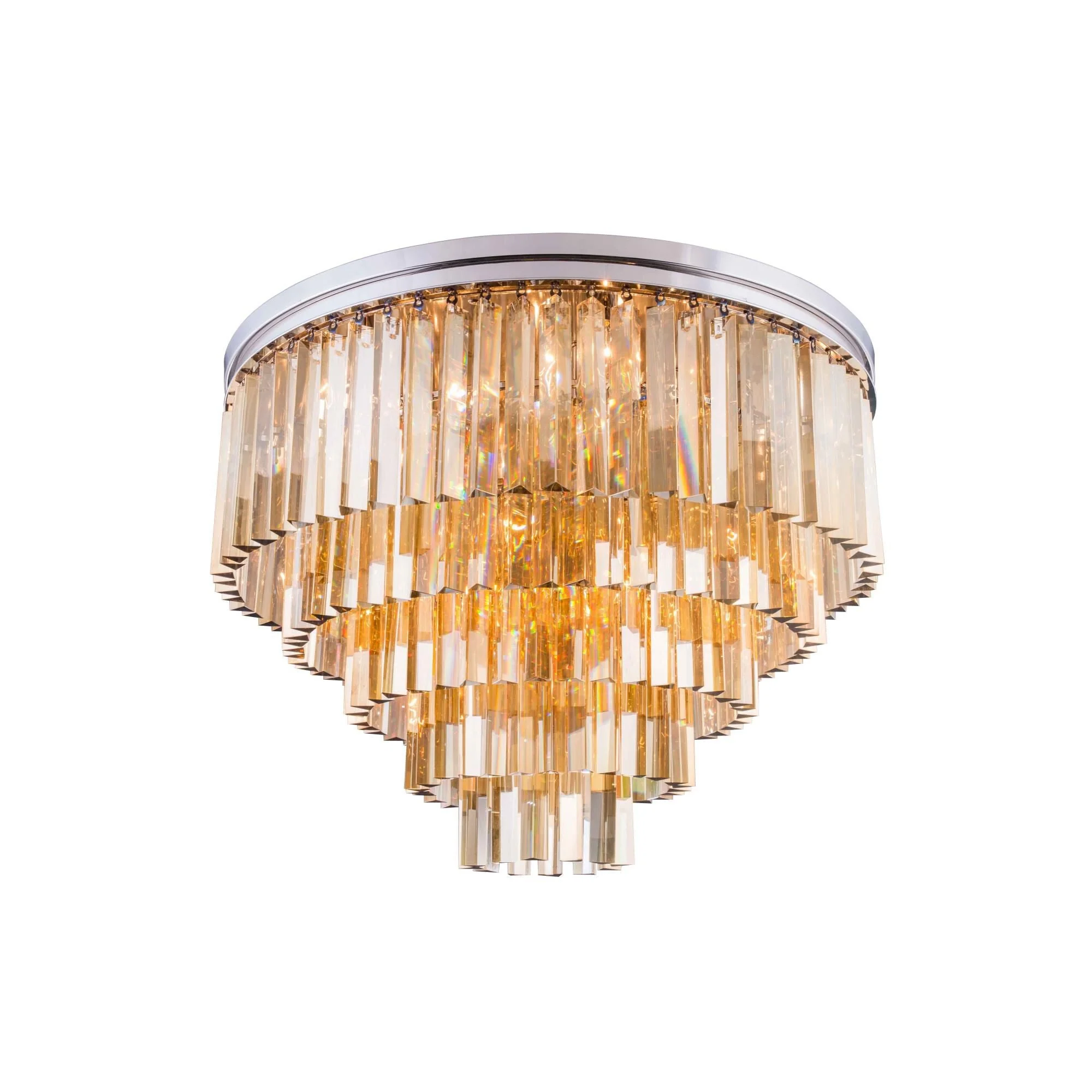Elegant Lighting Urban Classic Sydney 32 Inch 17 Light Flush Mount Cp13774 - Image 2