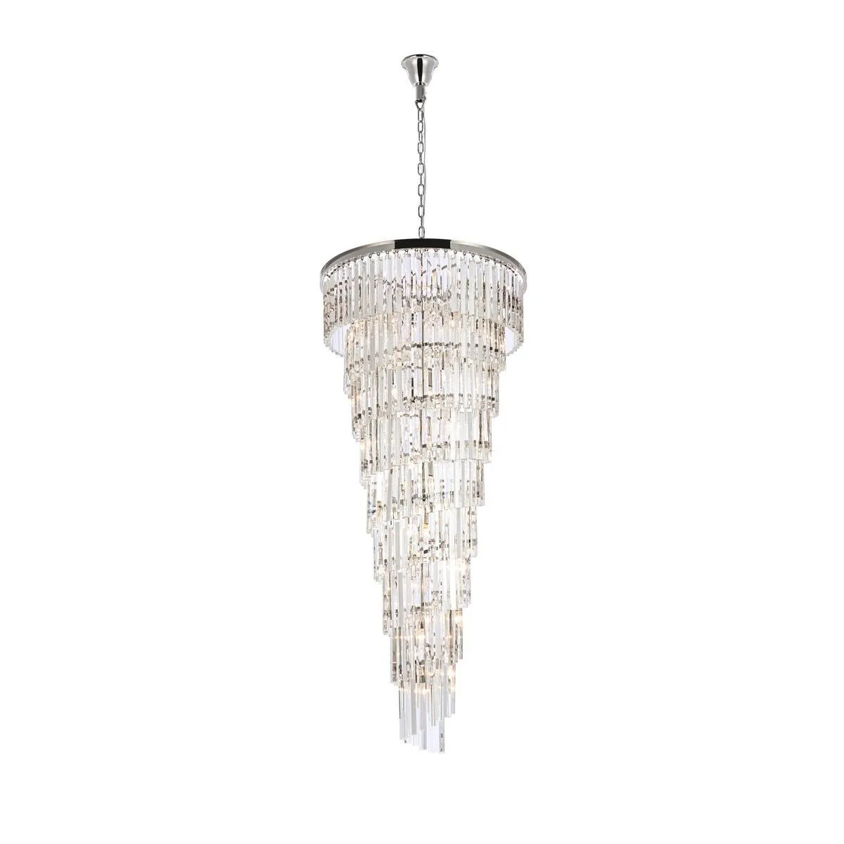 Elegant Lighting Sydney 30 Inch 35 Light Chandelier Cp791514 - Image 3