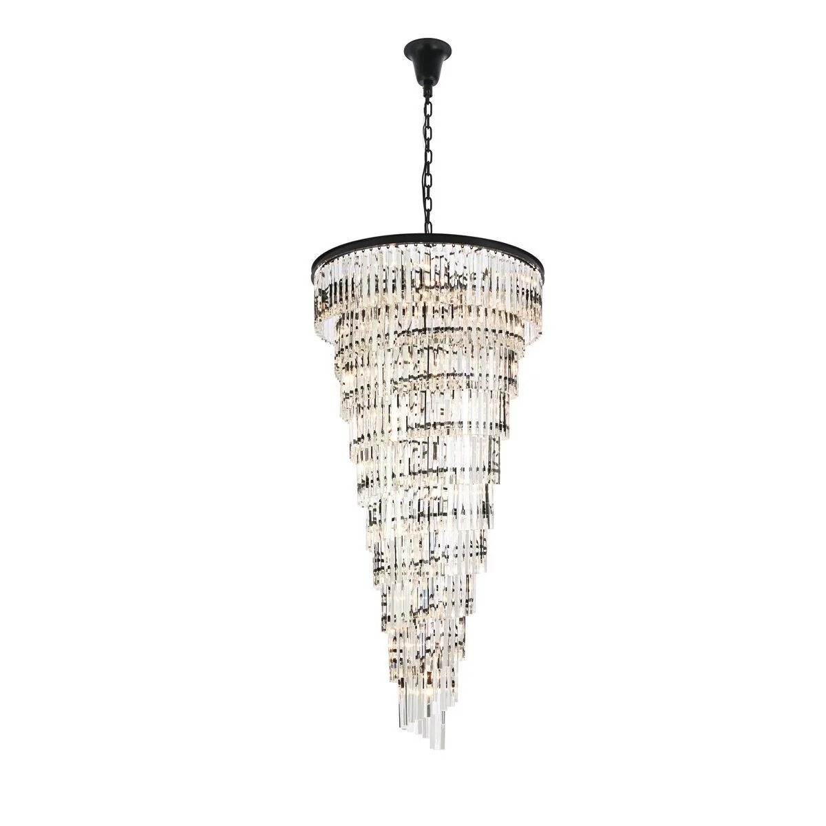 Elegant Lighting Sydney 36 Inch 42 Light Chandelier Cp791515 - Image 1