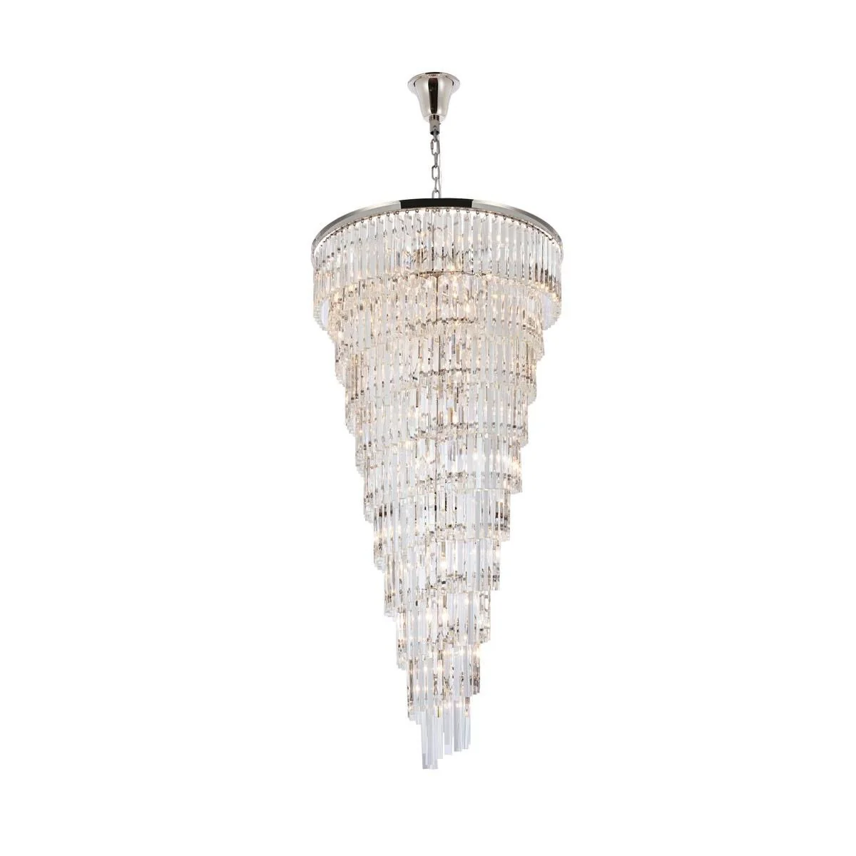 Elegant Lighting Sydney 36 Inch 42 Light Chandelier Cp791515 - Image 2