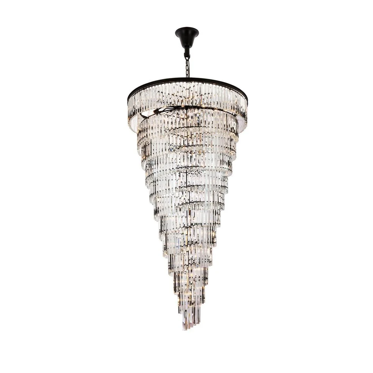 Elegant Lighting Sydney 48 Inch 58 Light Chandelier Cp791516 - Image 1
