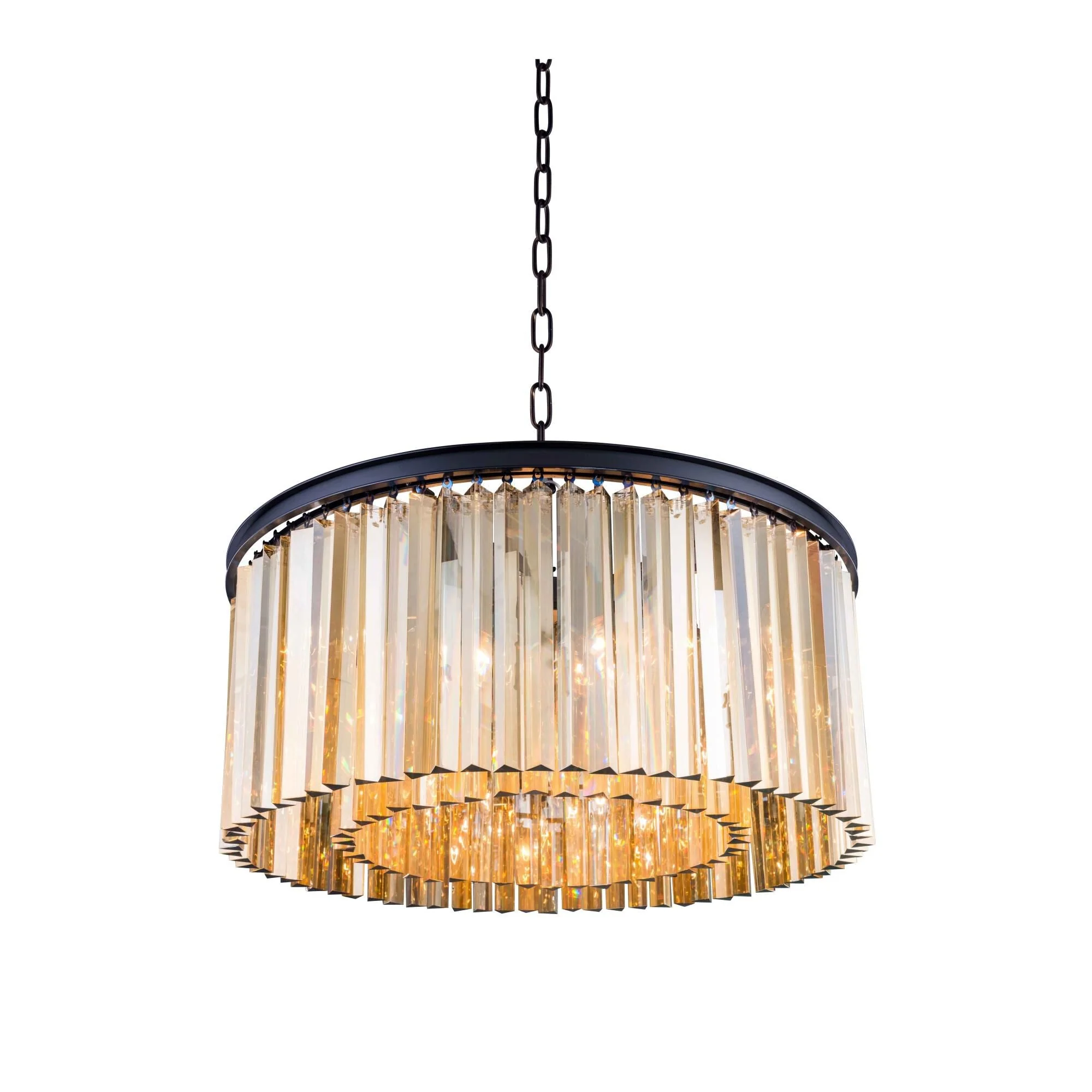 Elegant Lighting Urban Classic Sydney 31 Inch 8 Light Chandelier Cp14027 - Image 2