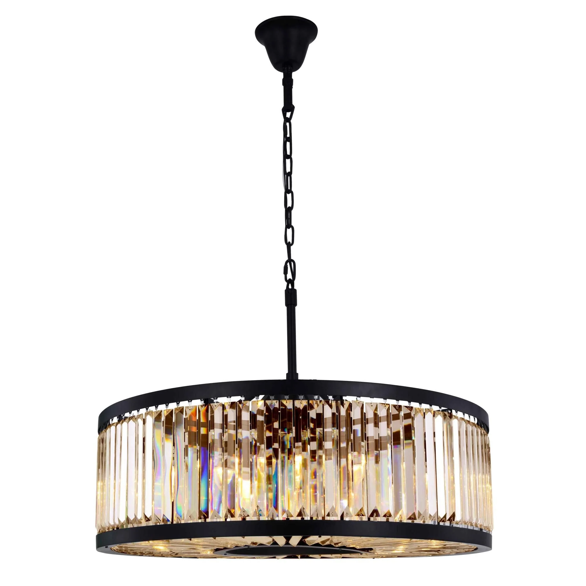 Elegant Lighting Urban Classic Chelsea 35 Inch 10 Light Chandelier Cp385459 - Image 3