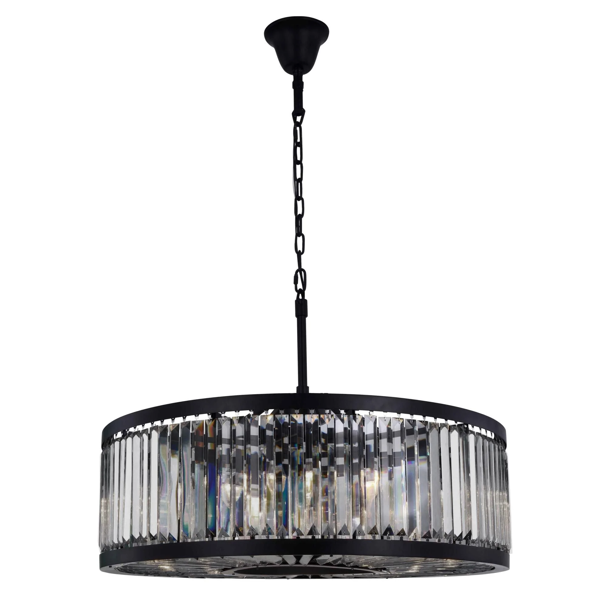 Elegant Lighting Urban Classic Chelsea 35 Inch 10 Light Chandelier Cp385459 - Image 2