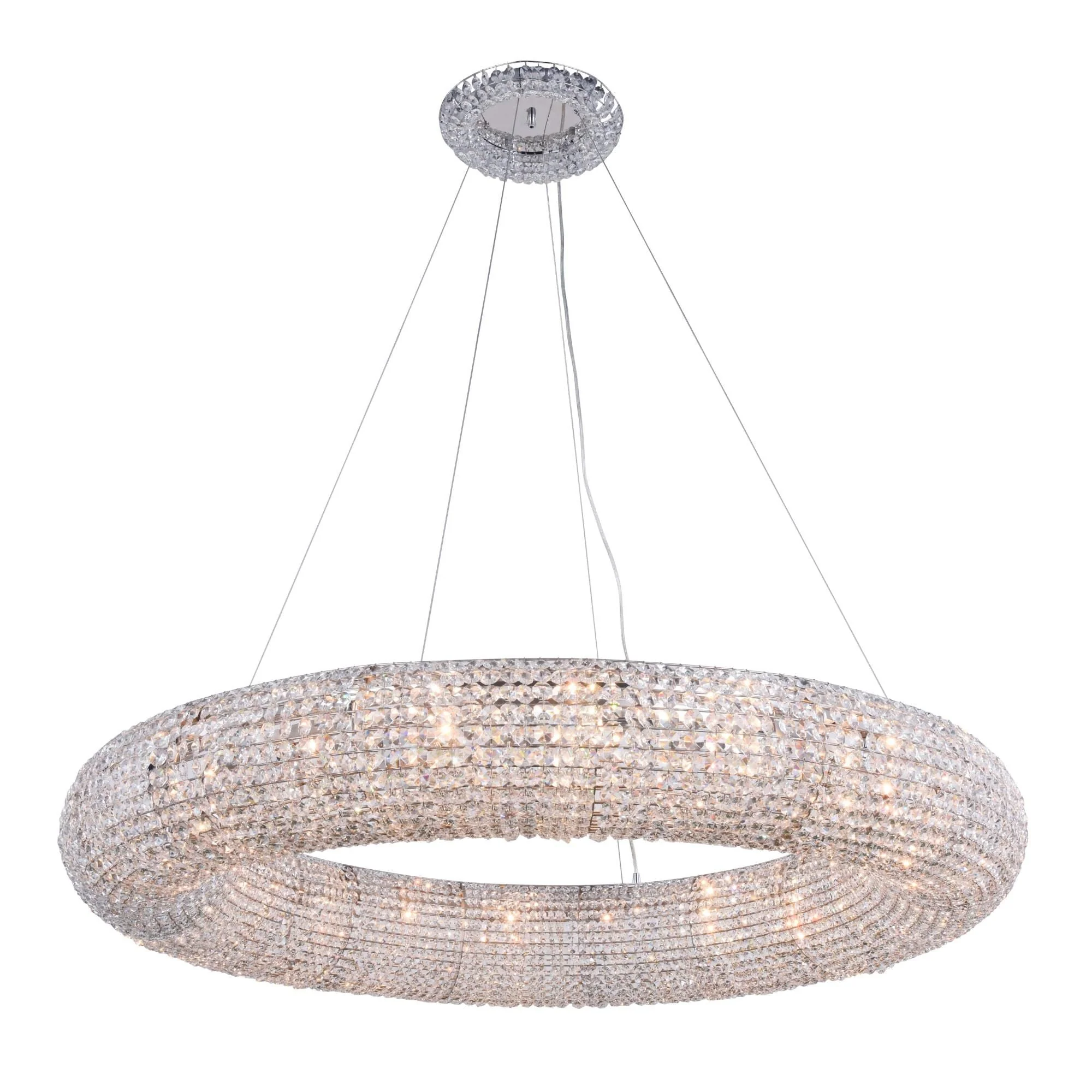 Elegant Lighting Paris 52 Inch Large Pendant Cp233026 - Image 2