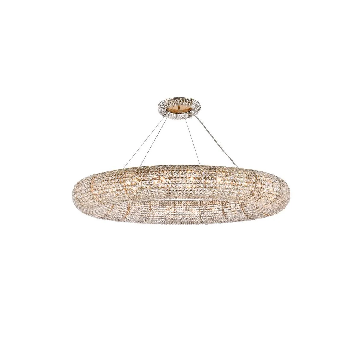 Elegant Lighting Paris 59 Inch 24 Light Chandelier Cp541289 - Image 1
