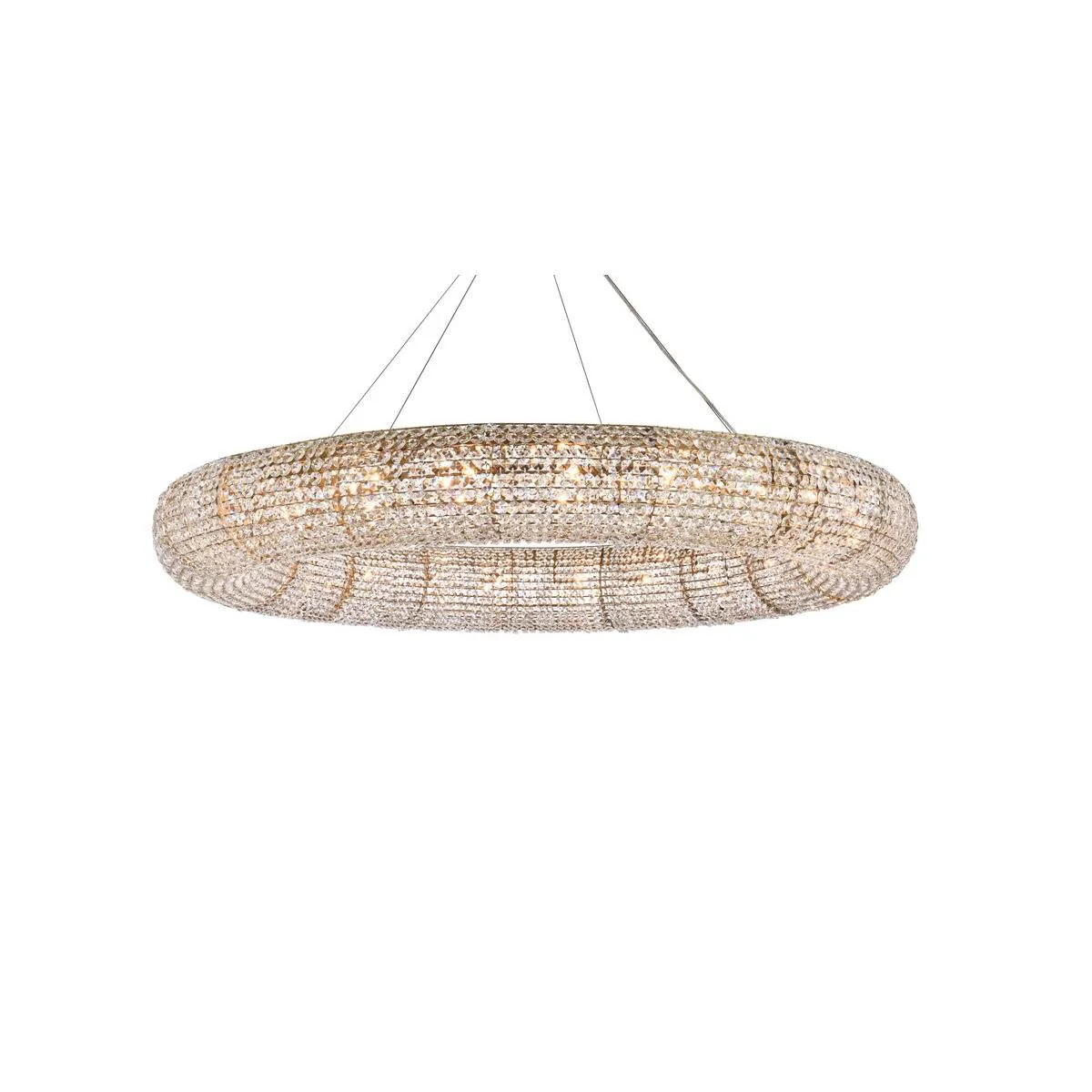 Elegant Lighting Paris 59 Inch 24 Light Chandelier Cp541289 - Image 3