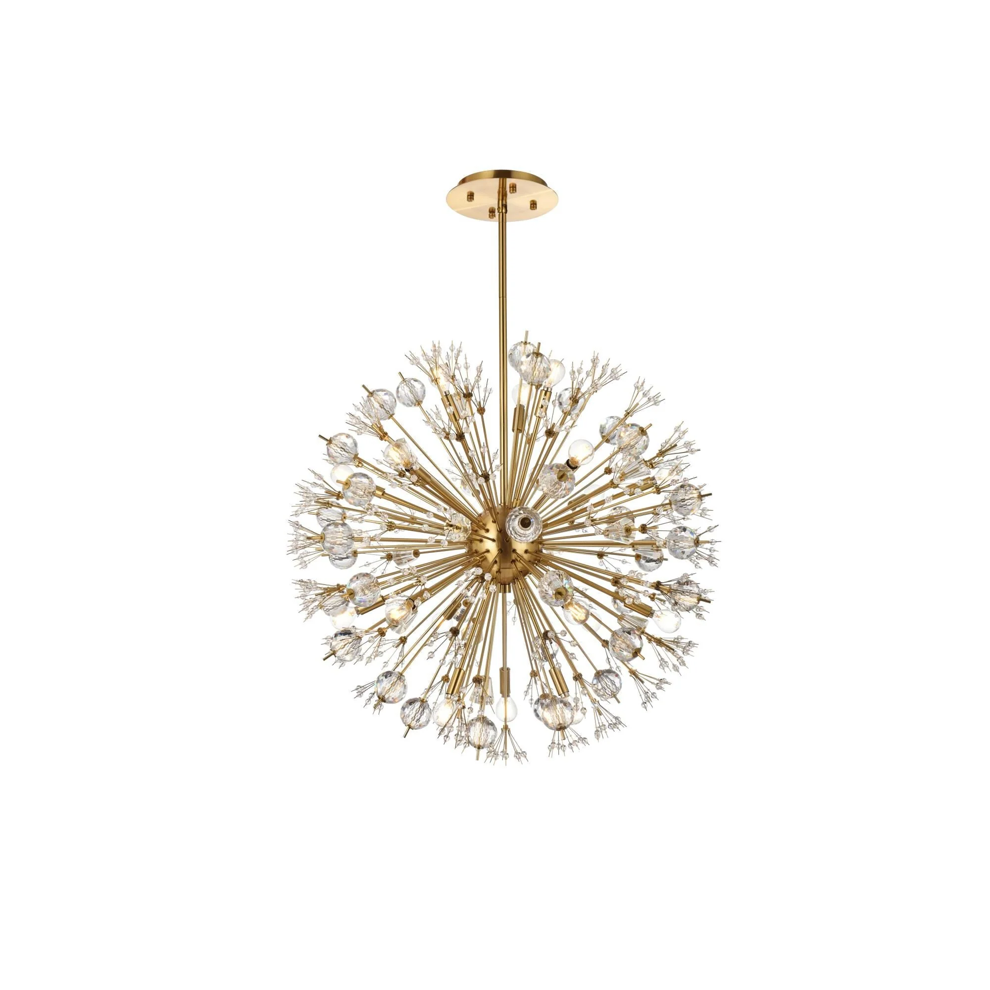 Elegant Lighting Vera 32 Inch Large Pendant Cp728908 - Image 2