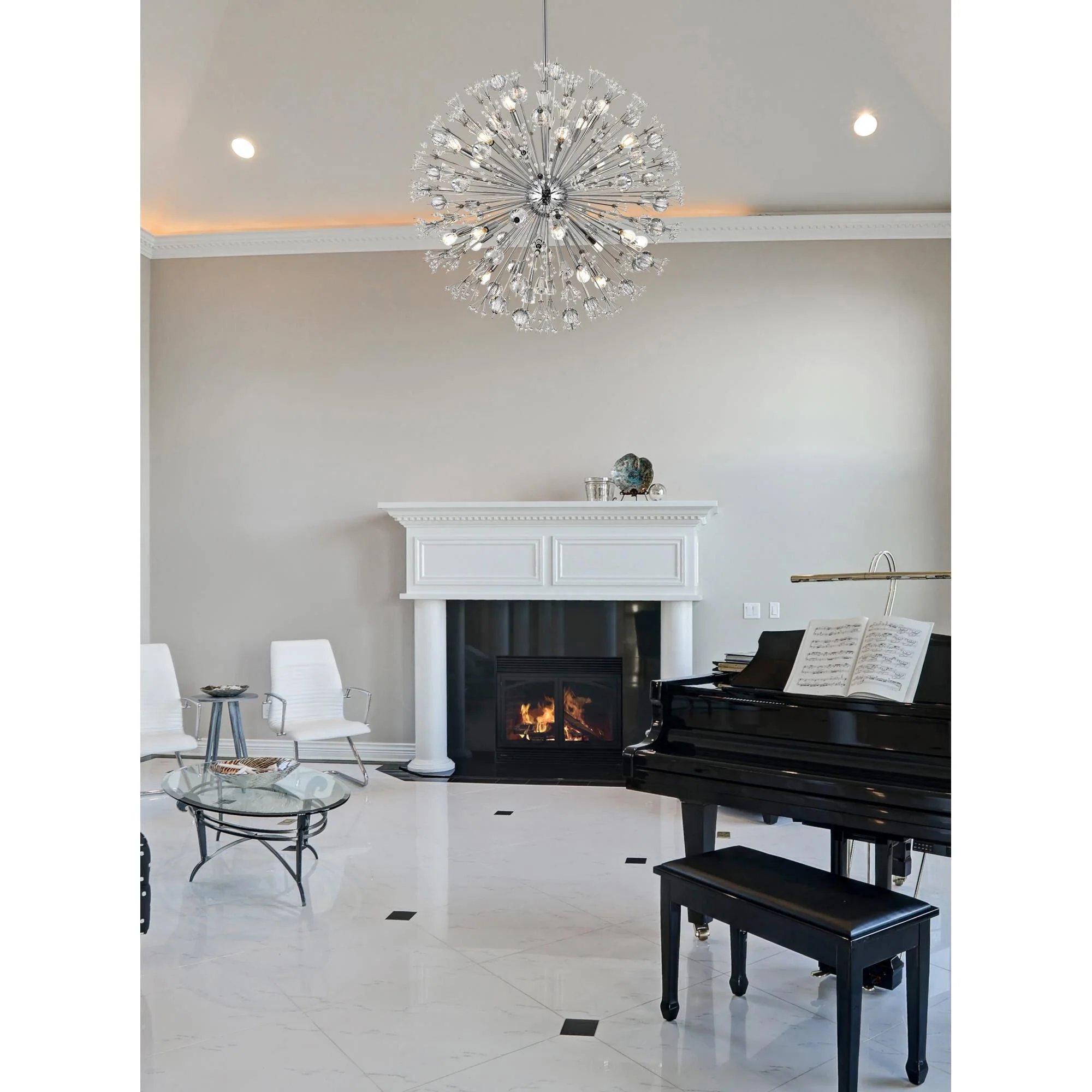 Elegant Lighting Vera 38 Inch Large Pendant Cp728911 - Image 3